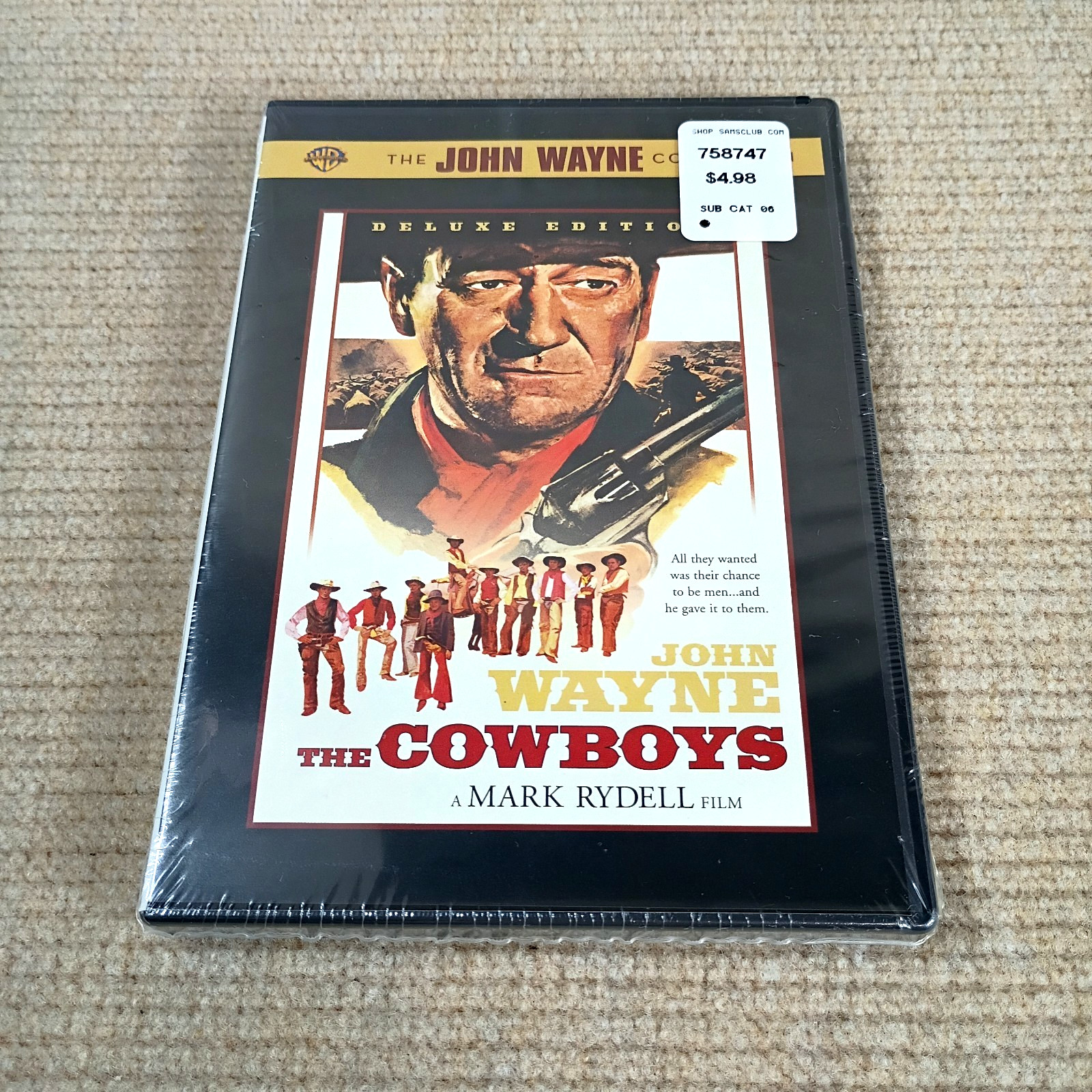 NEW DVD The Cowboys John Wayne Collection Western Mark Rydell Rated G SEALED