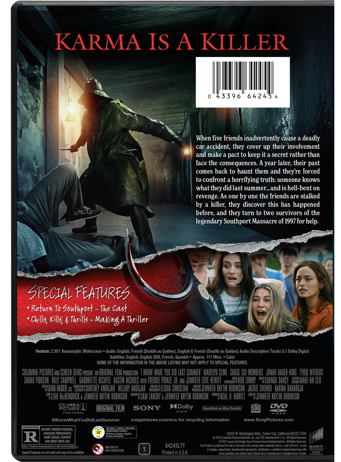 Sony Pictures Home Entertainment I Know What You Did Last Summer (DVD)