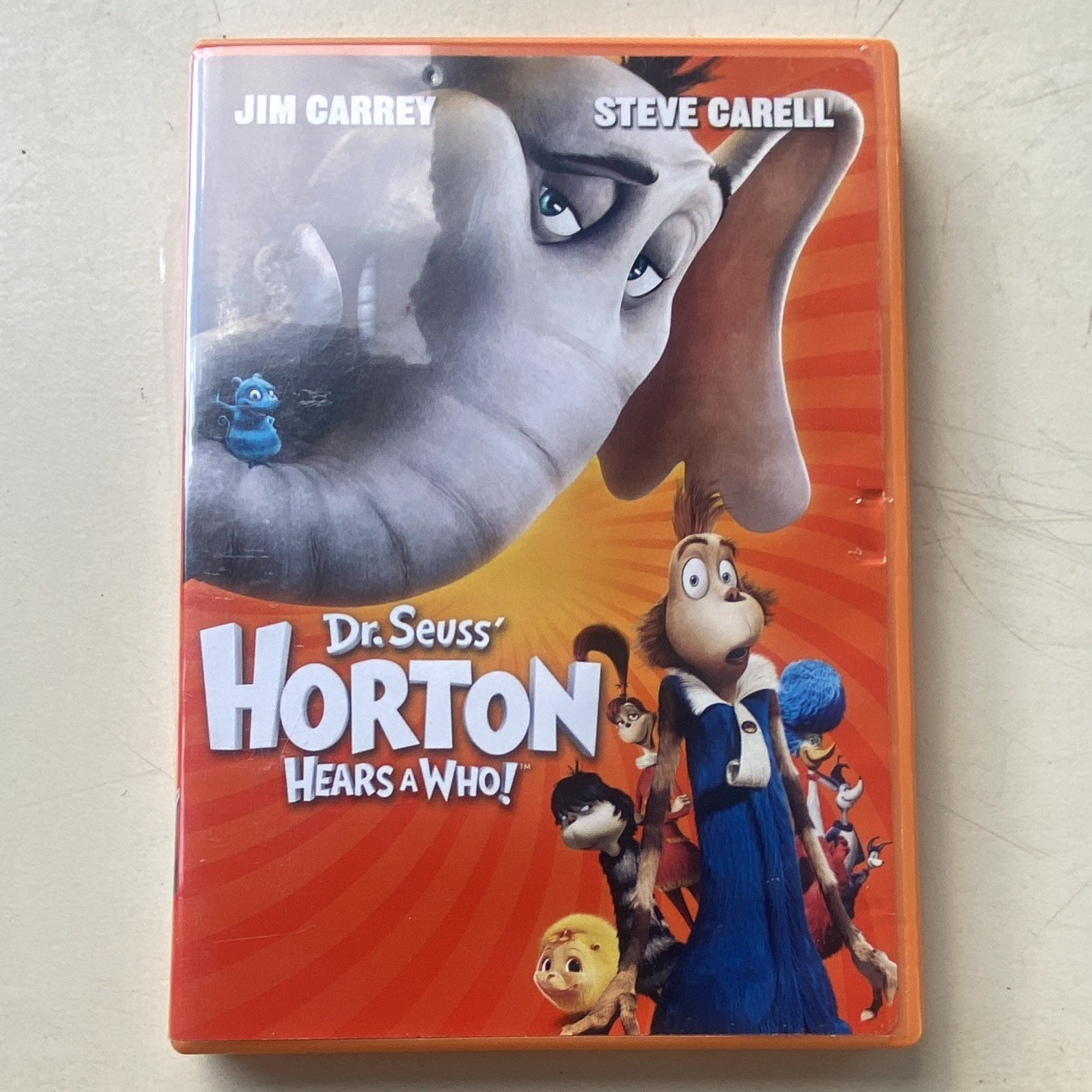 20th Century Fox Horton Hears a Who! (DVD, 2008) Jim Carrey WS/FS G 86min
