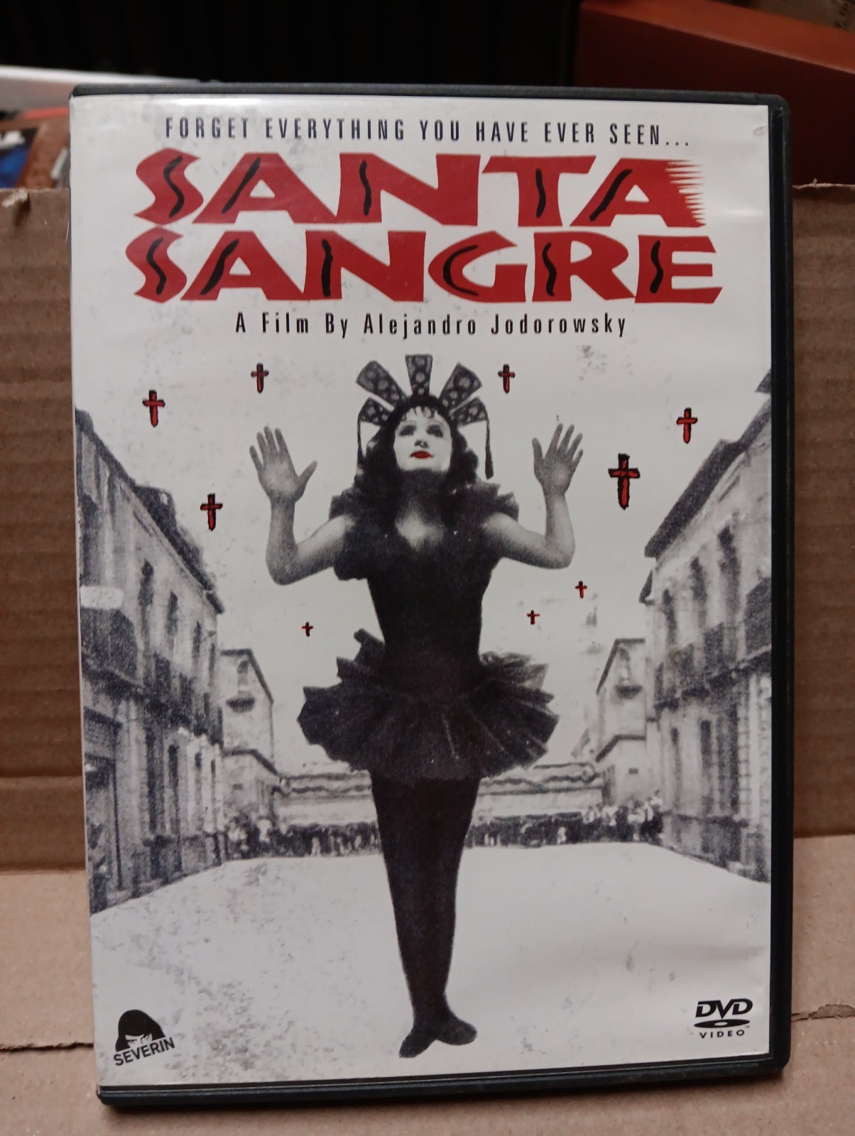Santa Sangre DVD 1989 Alejandro Jodorowsky EXCELLENT TESTED Fast Shipping 2 disc