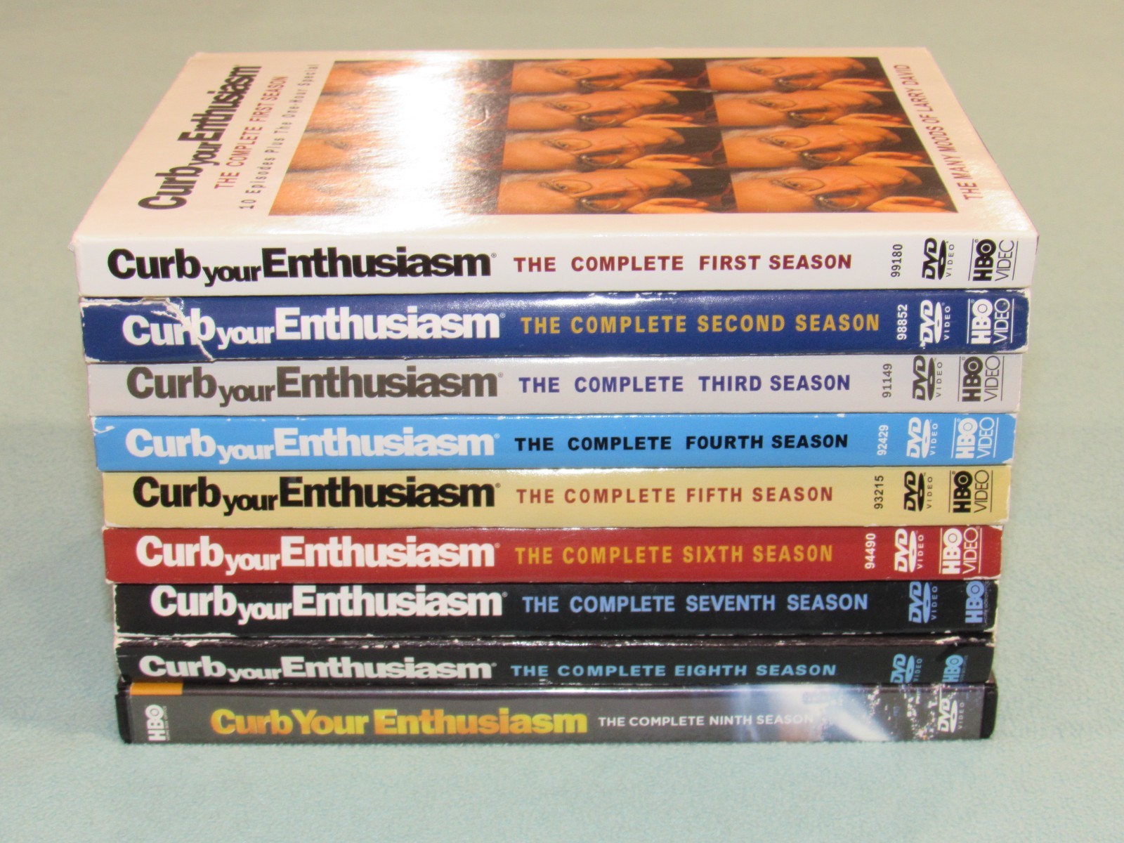 HBO’s CURB YOUR ENTHUSIASM (Complete DVD Seasons 1,2,3,4,5,6,7,8,9) ~Larry David