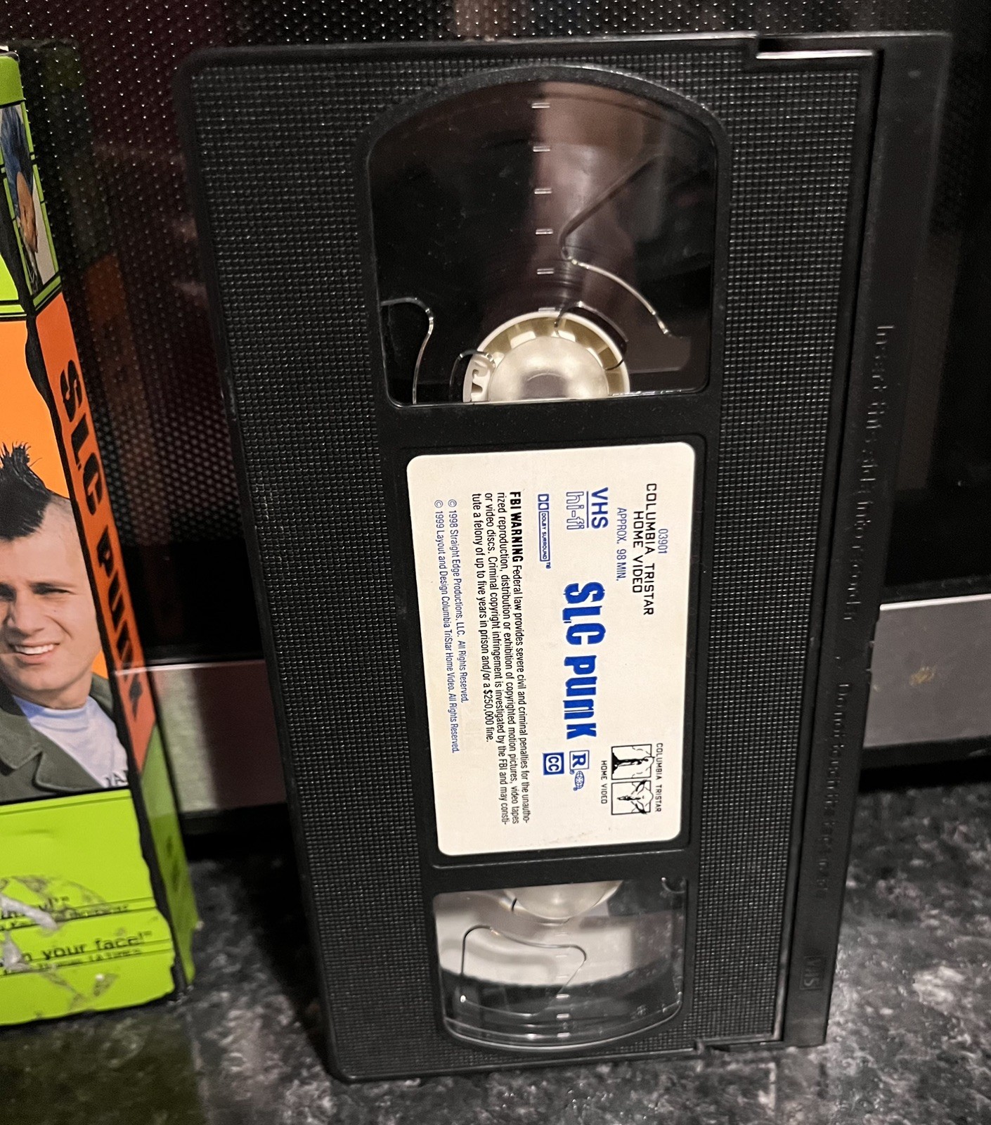 Vintage SLC Punk VHS Tape 1999 – Cult Classic Matthew Lillard – former rental
