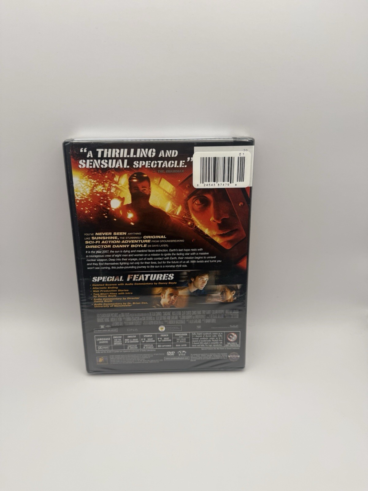 Sunshine DVD Starring Chris Evans, Rose Byrne BRAND NEW SRALED