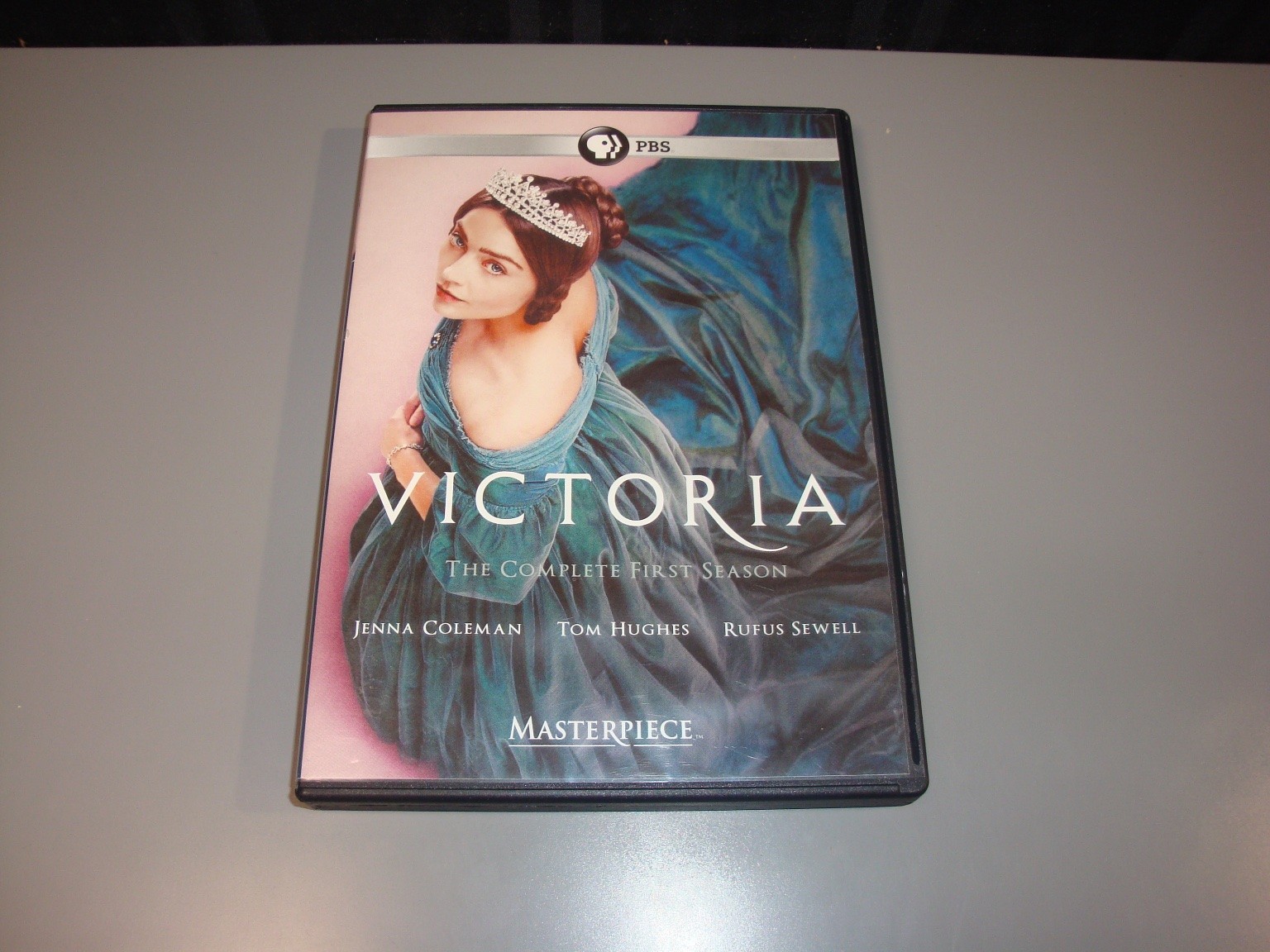 Victoria Season 1 DVD Jenna Coleman PBS Masterpiece Tom Hughes Rufus Sewell