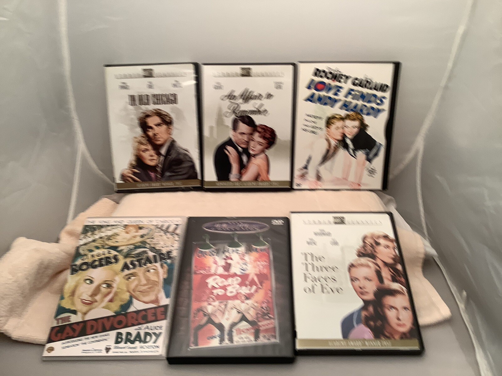 Lot 6 Vintage DVDs 1940s-1950s Power Grant Kerr Crosby Hope Rooney Garland