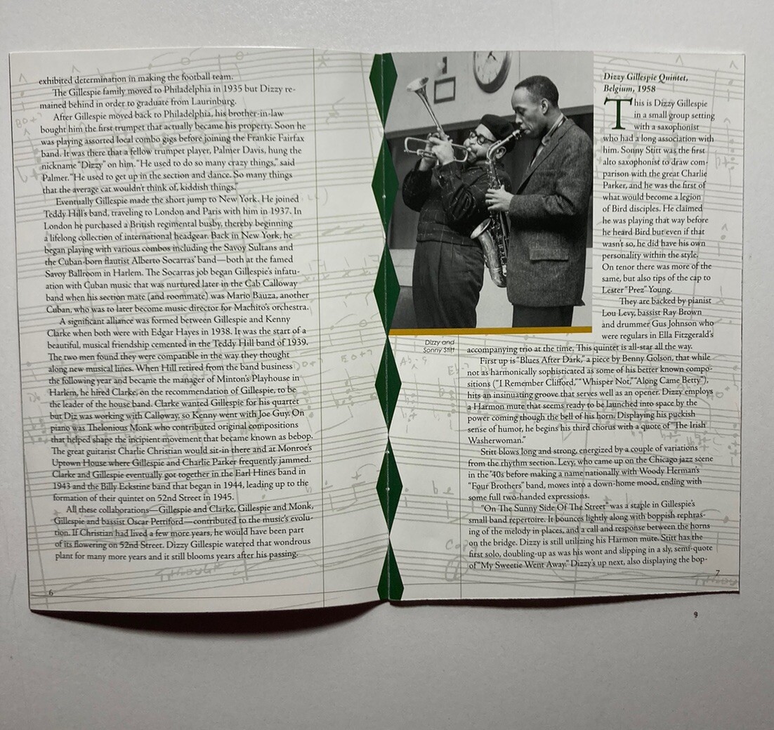 DIZZY GILLESPIE Jazz Icons: “Dizzy Gillespie Live in ’58 and ’70” B/W ~ 85 min.
