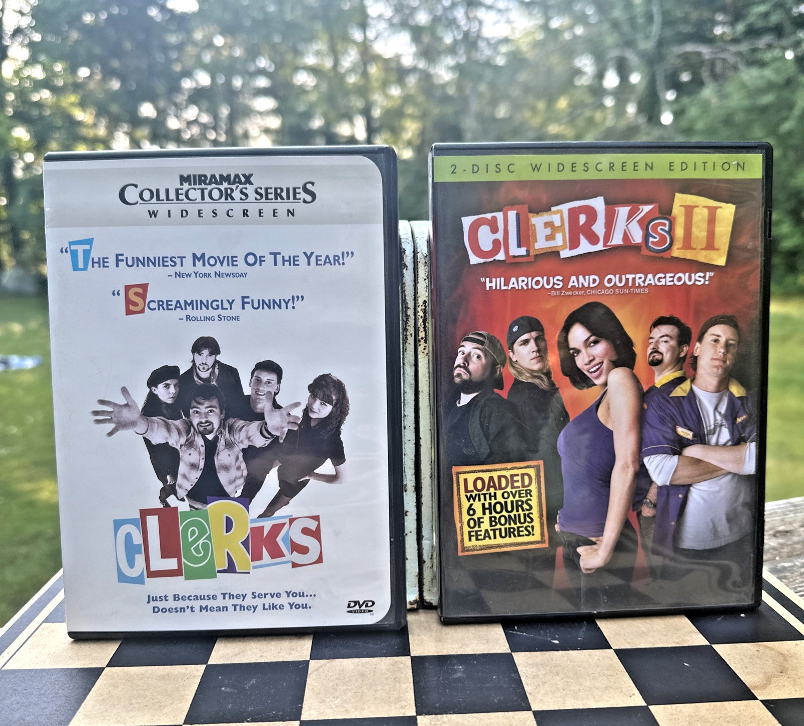 6 DVD Lot Kevin Smith Clerks I & II Jersey Girl Silent Bob Chasing Amy Mallrats