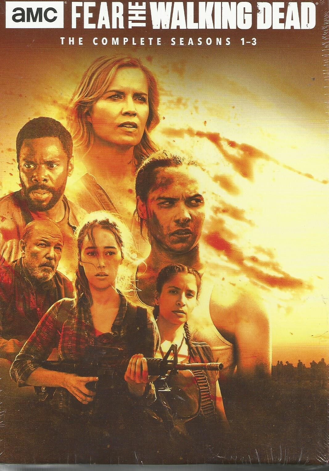 AMC Lionsgate Fear The Walking Dead: The Complete Seasons 1-3 DVD Set BRAND NEW