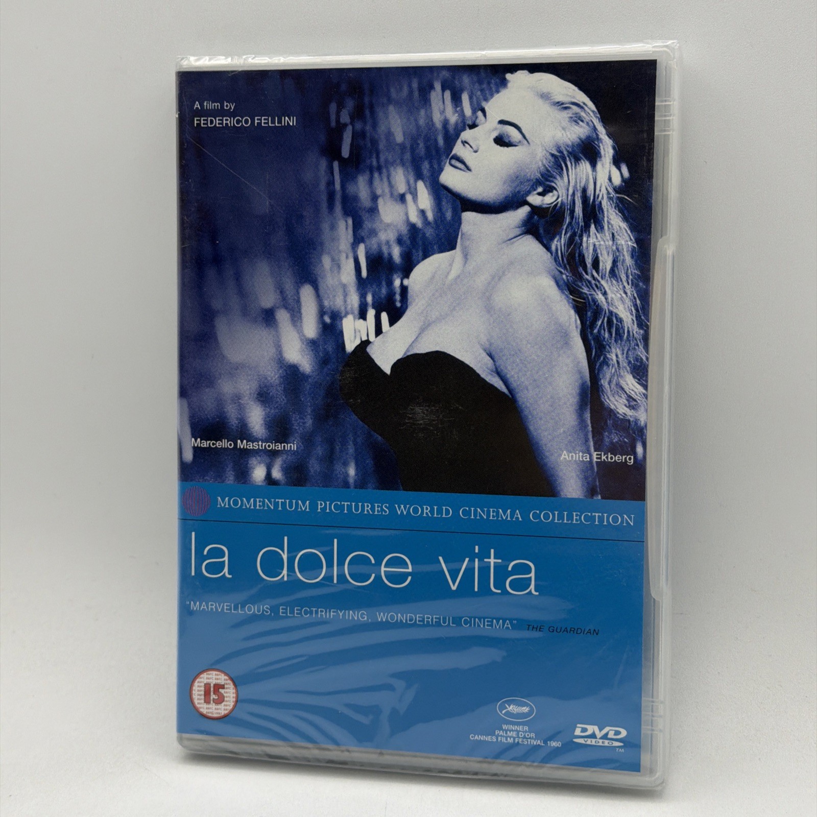 La Dolce Vita DVD 2001 Momentum Pictures World Cinema Collection PAL Region 2