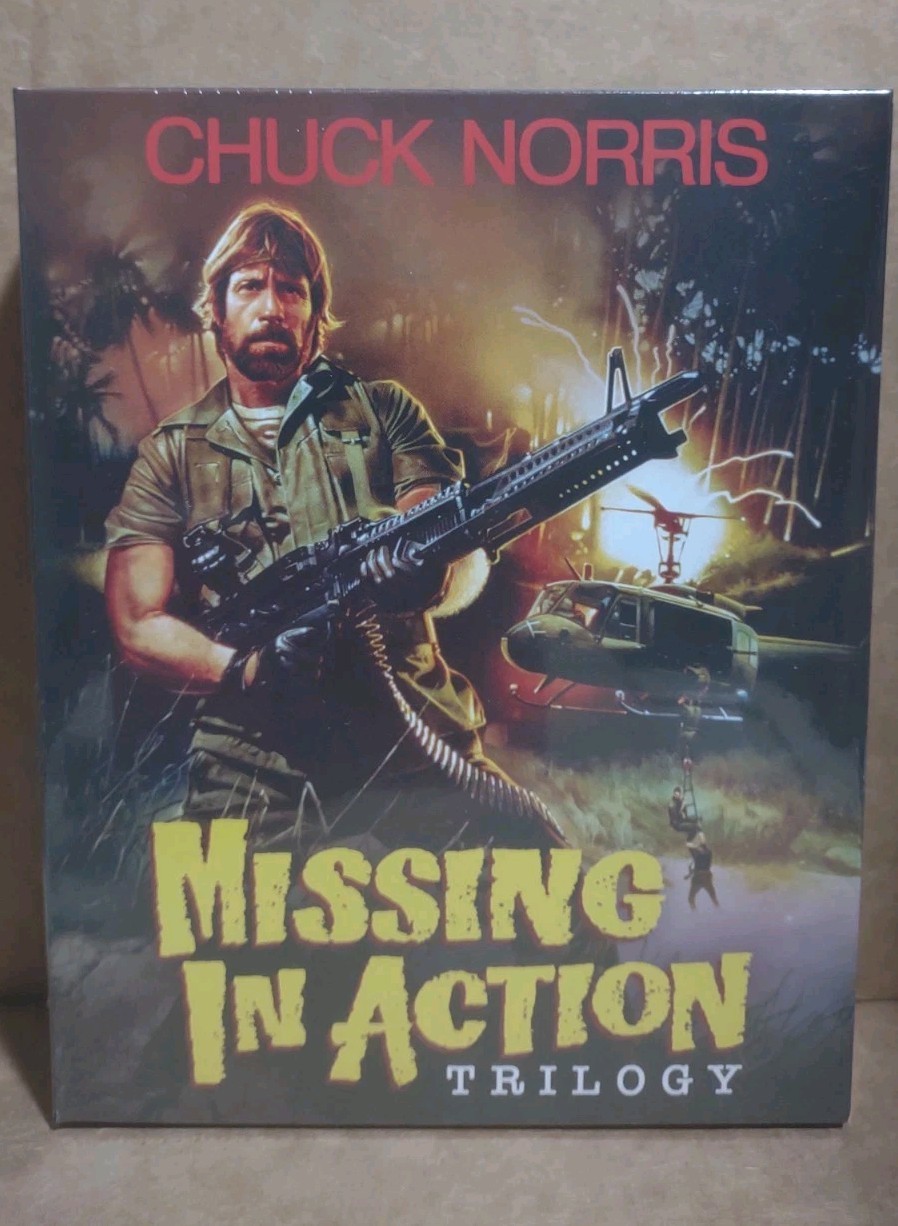 NEW – Missing in Action Trilogy Blu-ray 1984-1988 [Kino Lorber] Chuck Norris