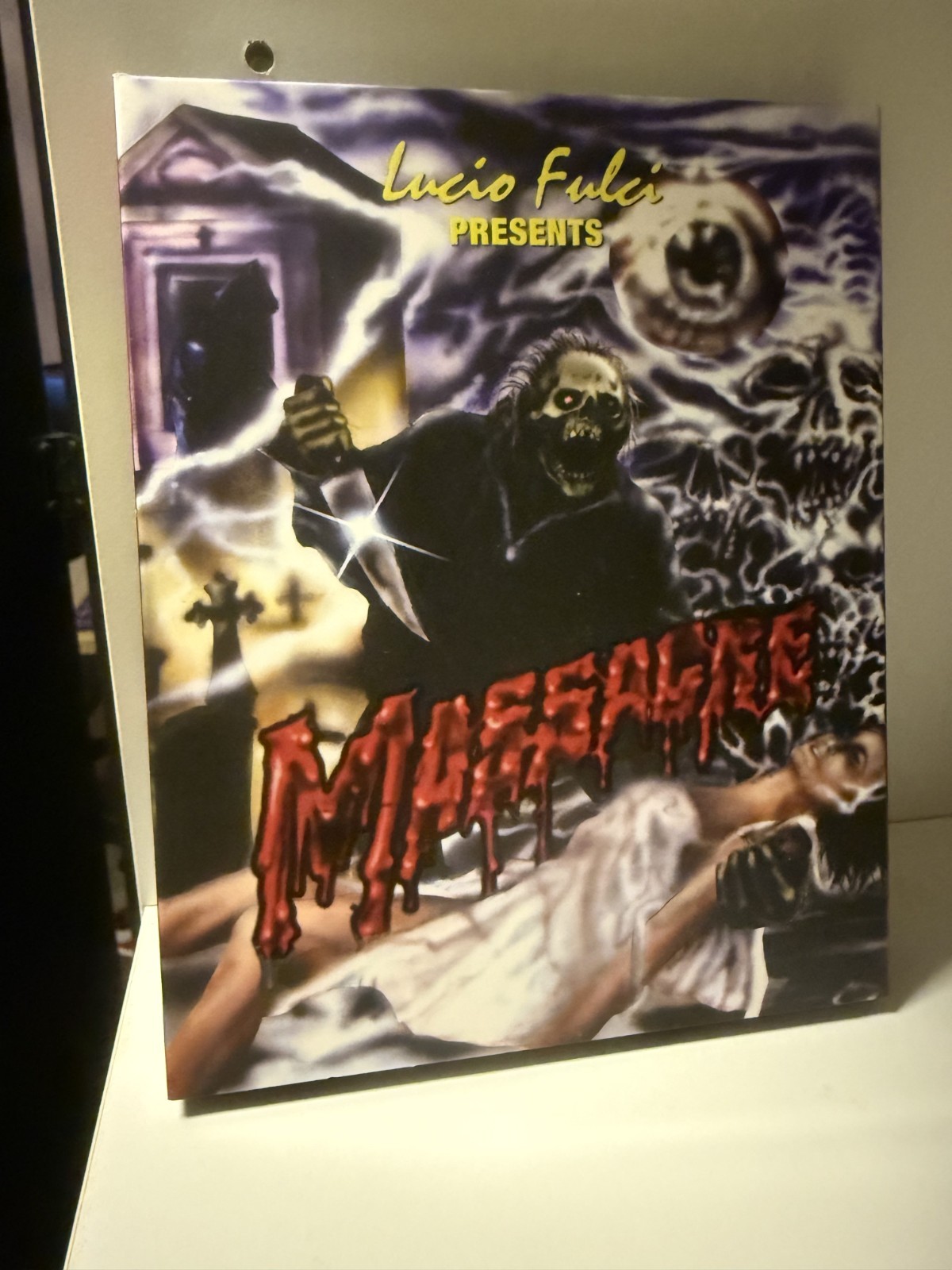 Massacre (1989) 4K UHD/Blu-ray Lucio Fulci w/Slipcover