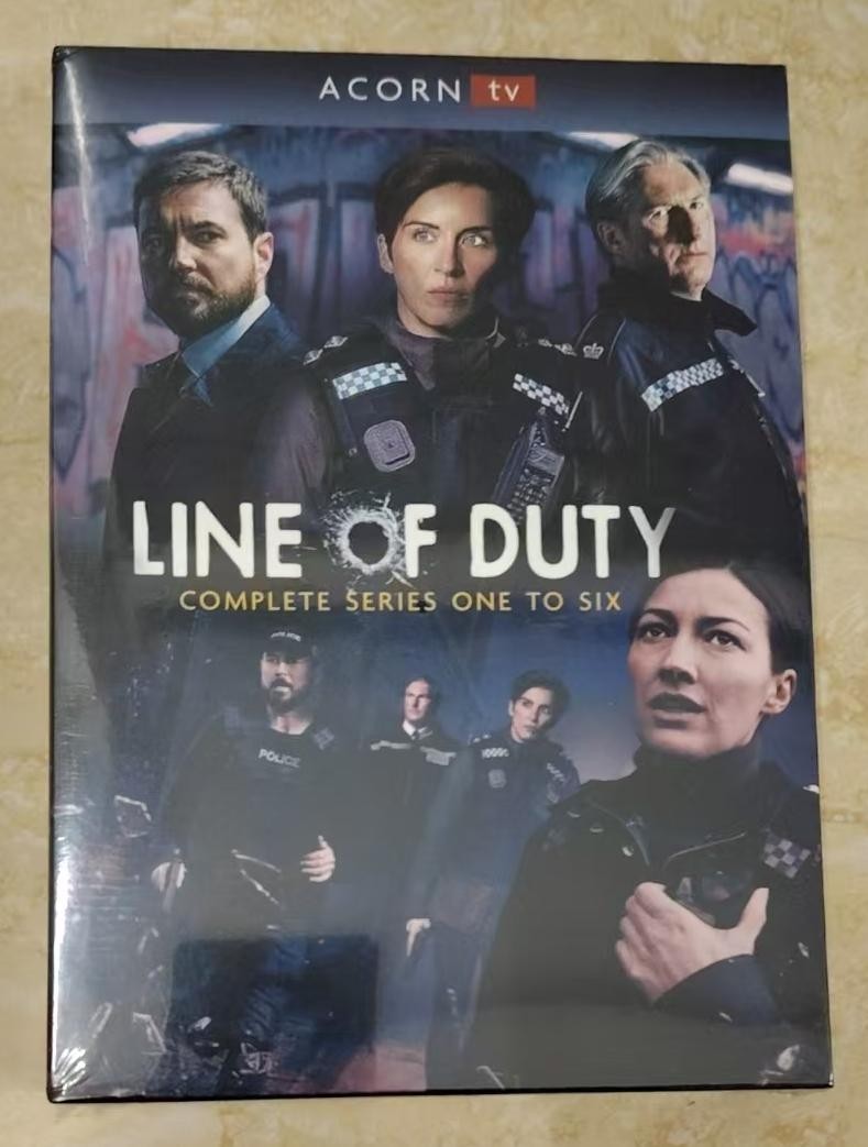 Line of Duty: The Complete Series Season 1-6 (DVD, 13-Discs)