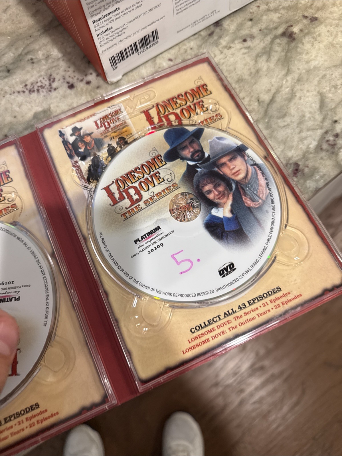 Lonesome Dove – The Series (DVD, 2008, 5-Disc Set)