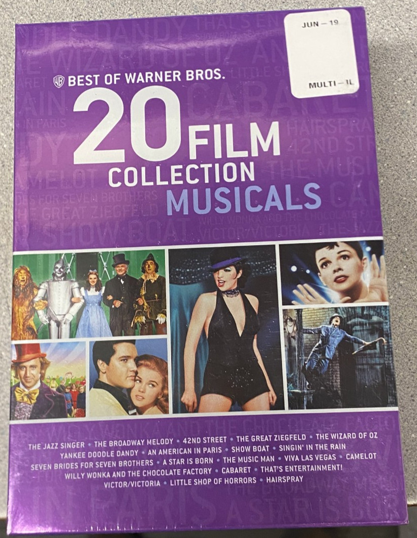 Best of Warner Bros. 20 Film Collection – Musicals DVD NEW SEALED