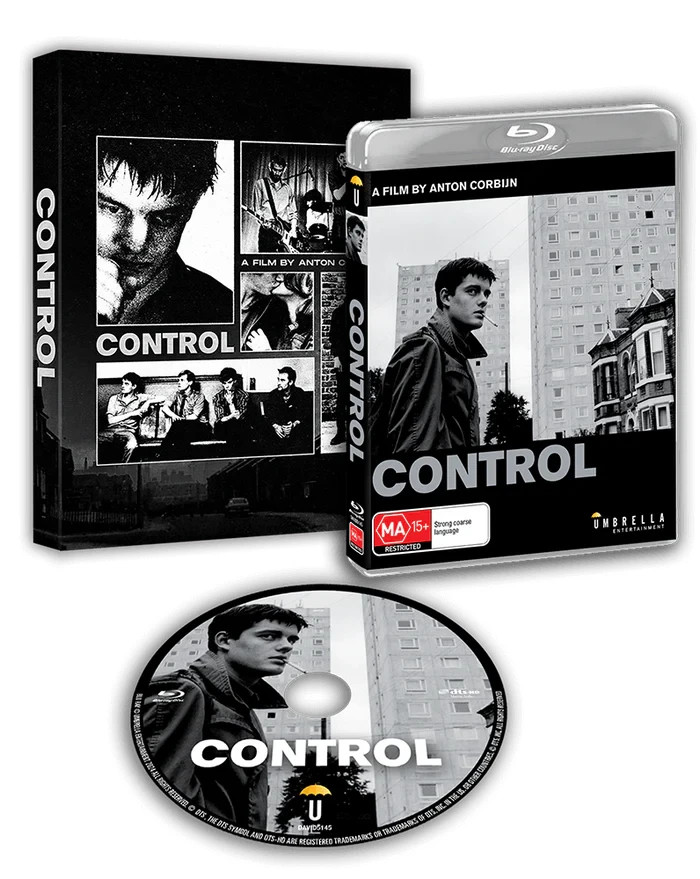 Control New Blu-ray with slipcover B&W | Region Free