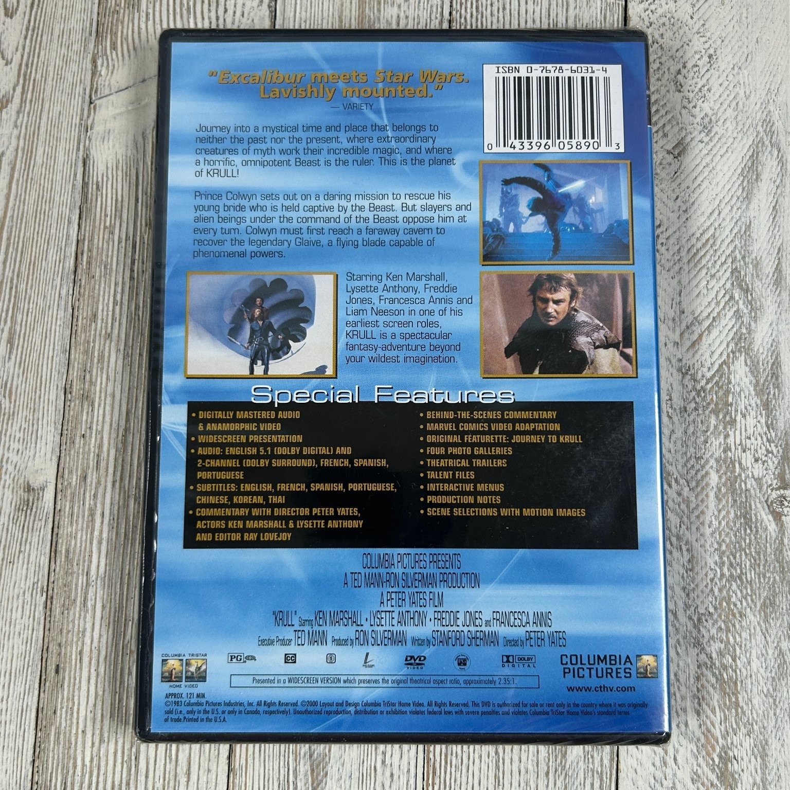 Krull DVD 1983 Special Edition Ken Marshall Lysette Anthony Peter Yates
