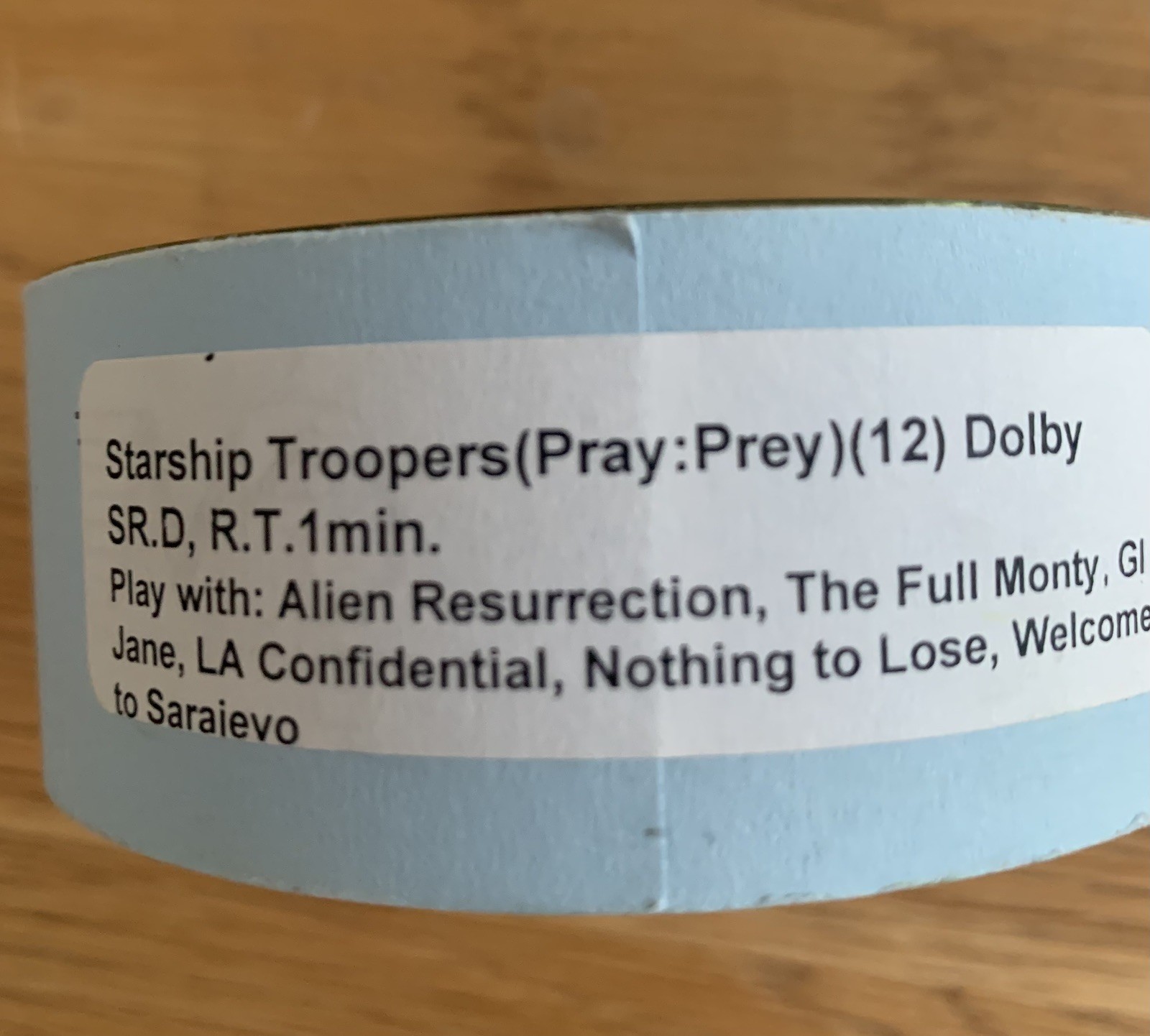 STARSHIP TROOPERS Theatrical Cinema Movie Trailer 35mm Film Denise Richards 1997
