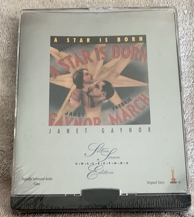 A STAR IS BORN/Janet Gaynor/Fredric March/Silver Screen Collector/NEW/SEALED DVD