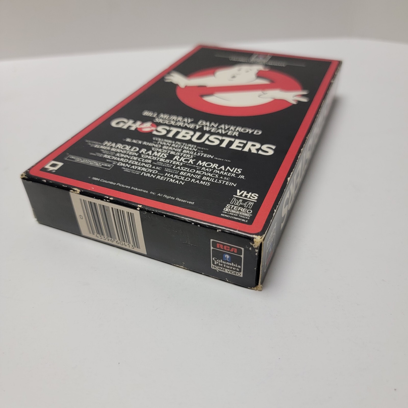Ghostbusters First Print 1985 VHS, Full Slipcover, Proof Tag, RCA Columbia, VG+