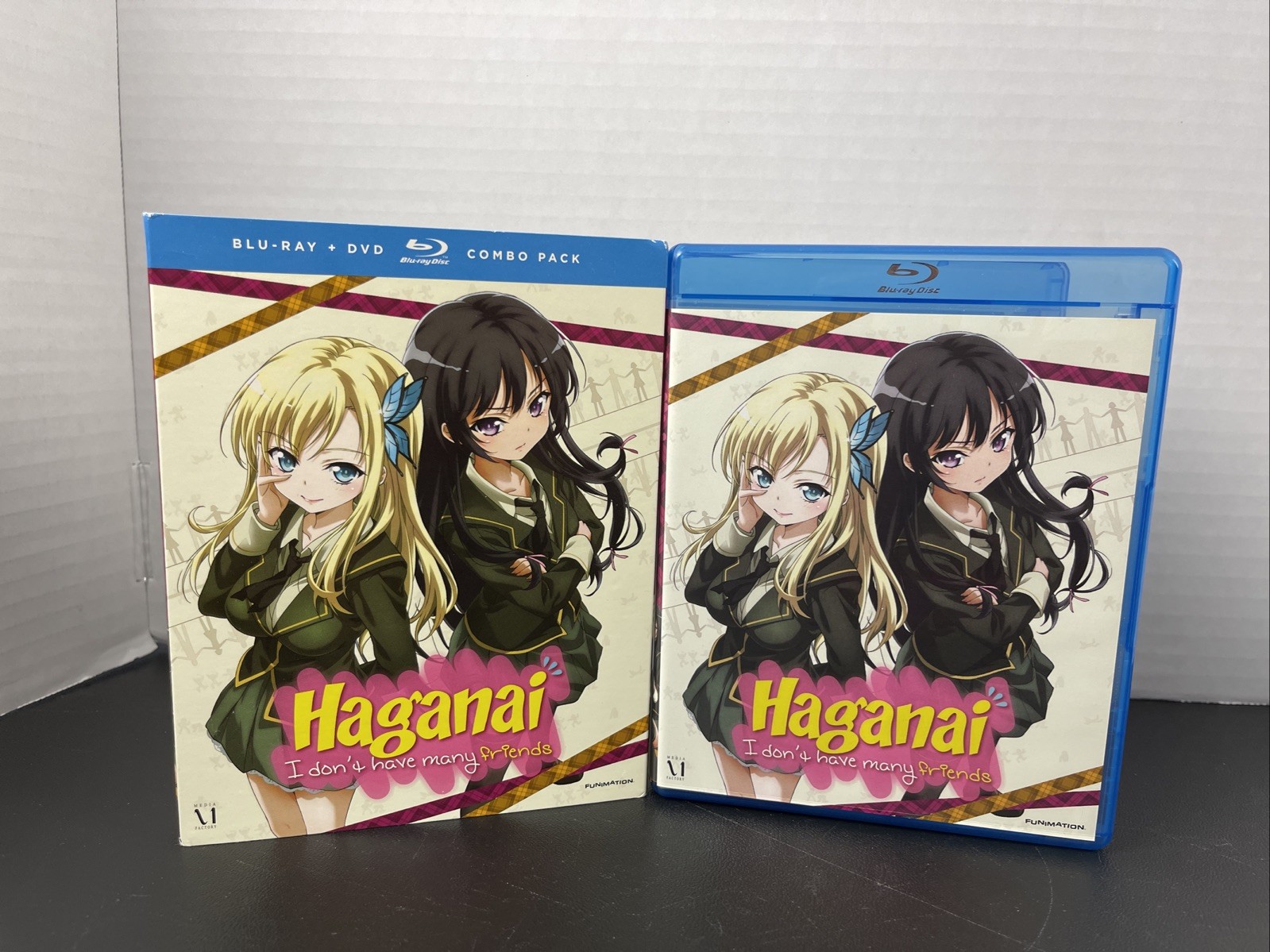 Haganai I Dont Have Many Friends First Season Blu-ray + DVD Anime NEW (Other)