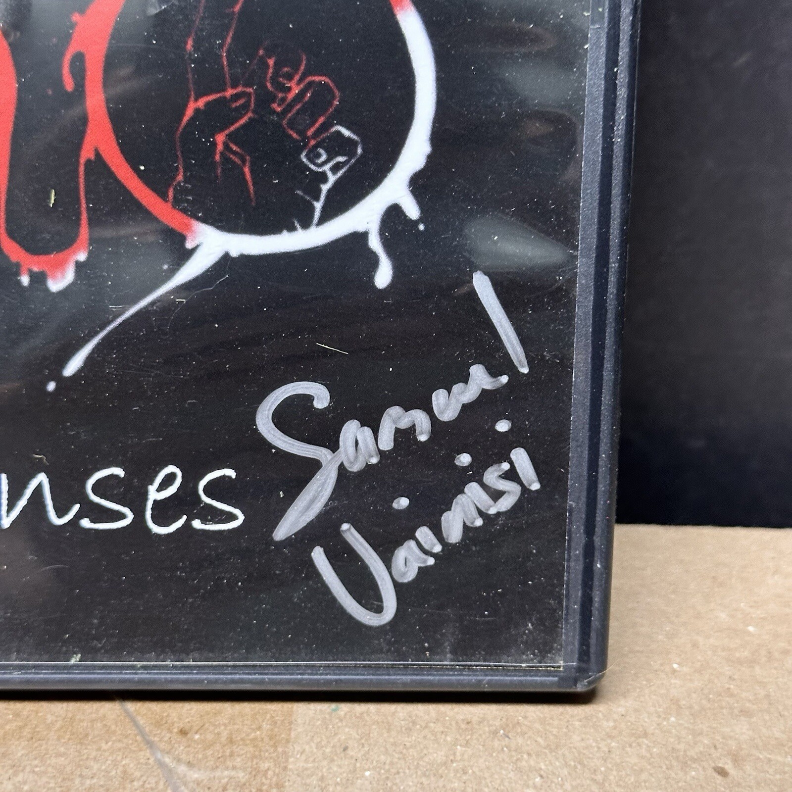 RARE Senses Short Film DVD by Dominic Vainisi SIGNED COVER