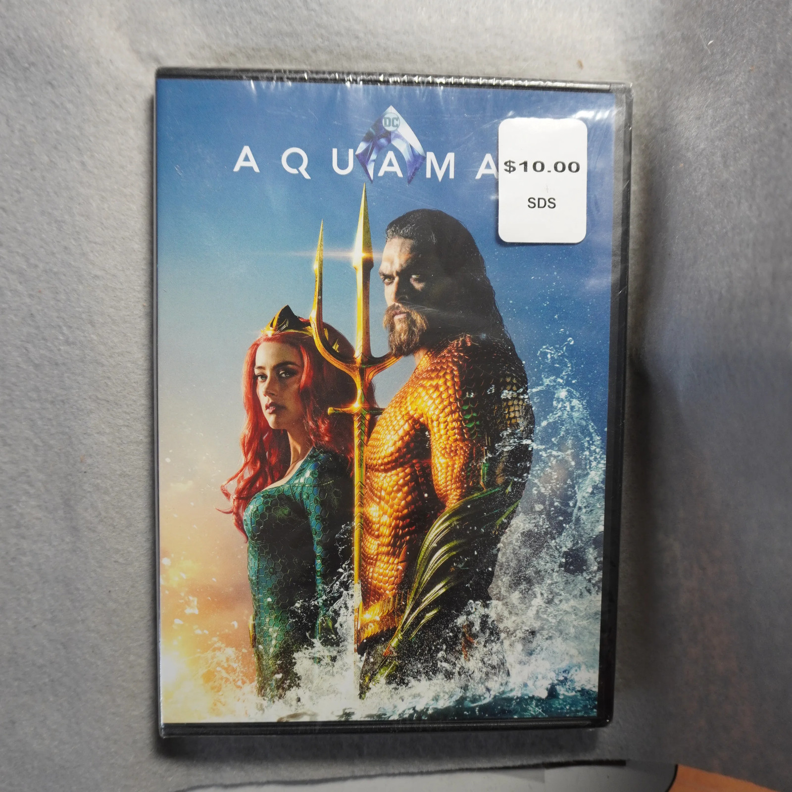 Aquaman DVD Brand New Jason Momoa Free Shipping Action