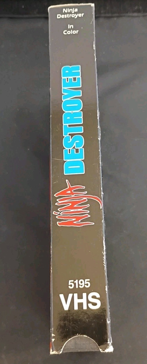 Ninja Destroyer VHS VCR VideoTape: Stuart Smith 92 Minutes Vintage Martial Arts