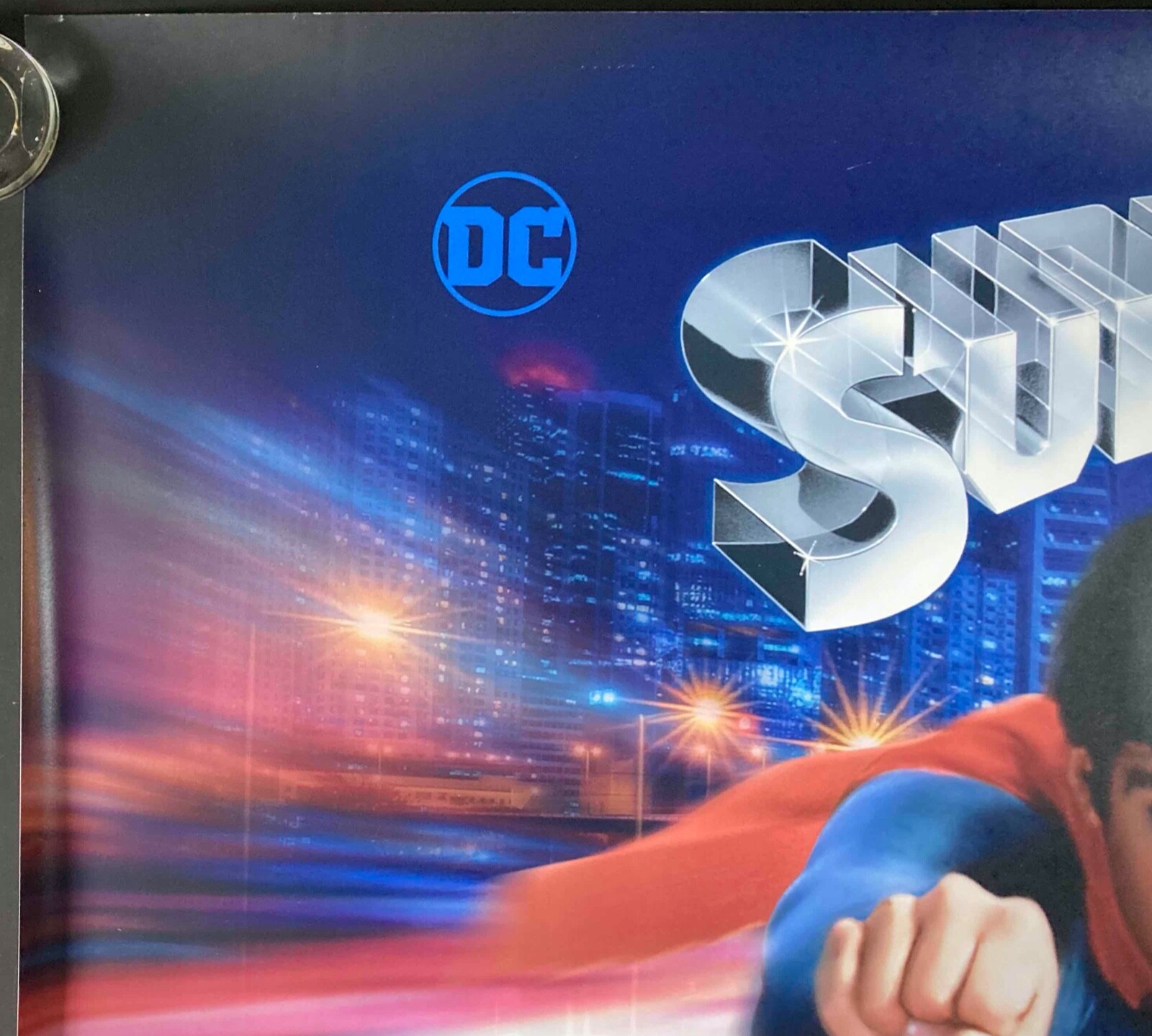 Superman The Movie Original Quad Movie Film Cinema Poster 2020’s RR