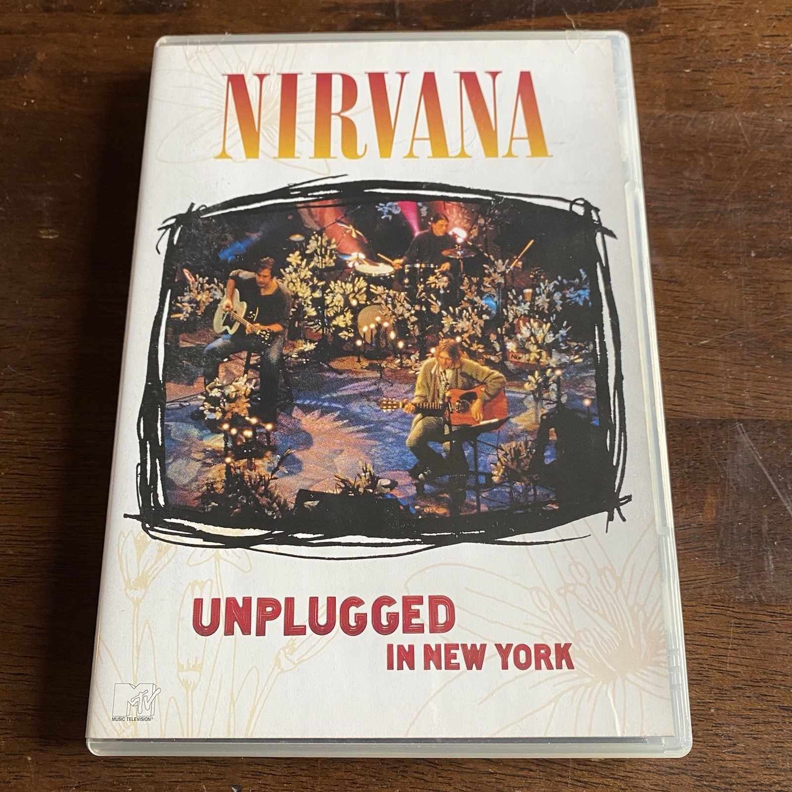 Nirvana Unplugged in New York MTV DVD Live Concert Performance Kurt Cobain CLEAN