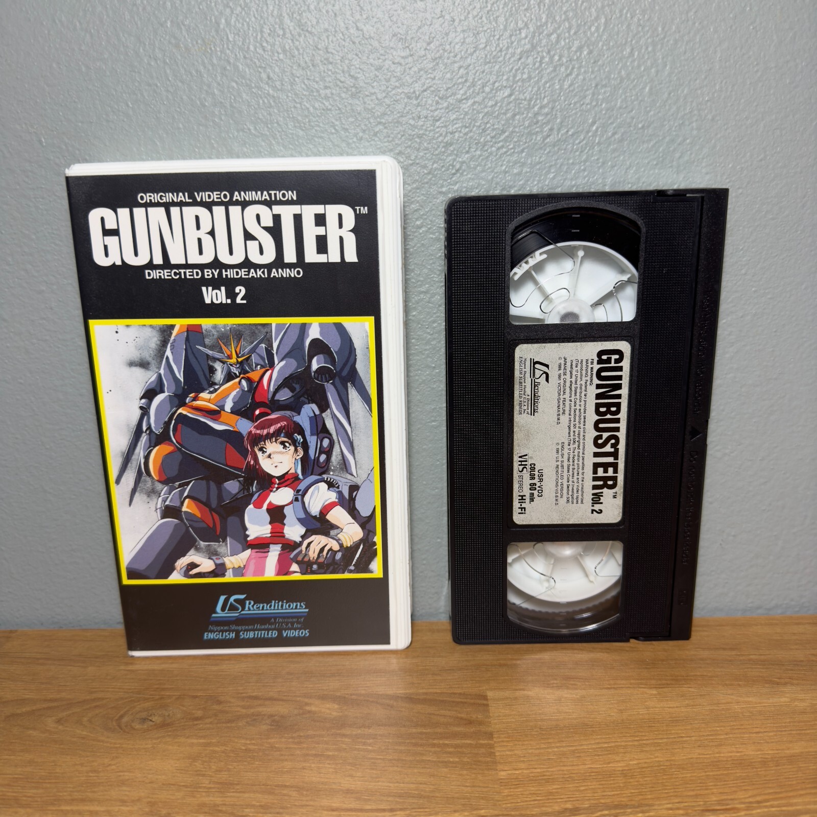 Gunbuster – Vol. 2 (VHS, 1991) US Renditions Nippon English Subtitled Version