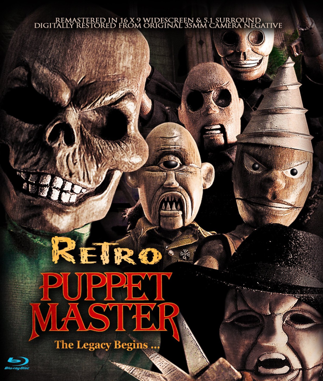 Retro Puppet Master Blu-ray (Blu-ray) Brigitta Dau Greg Sestero (UK IMPORT)