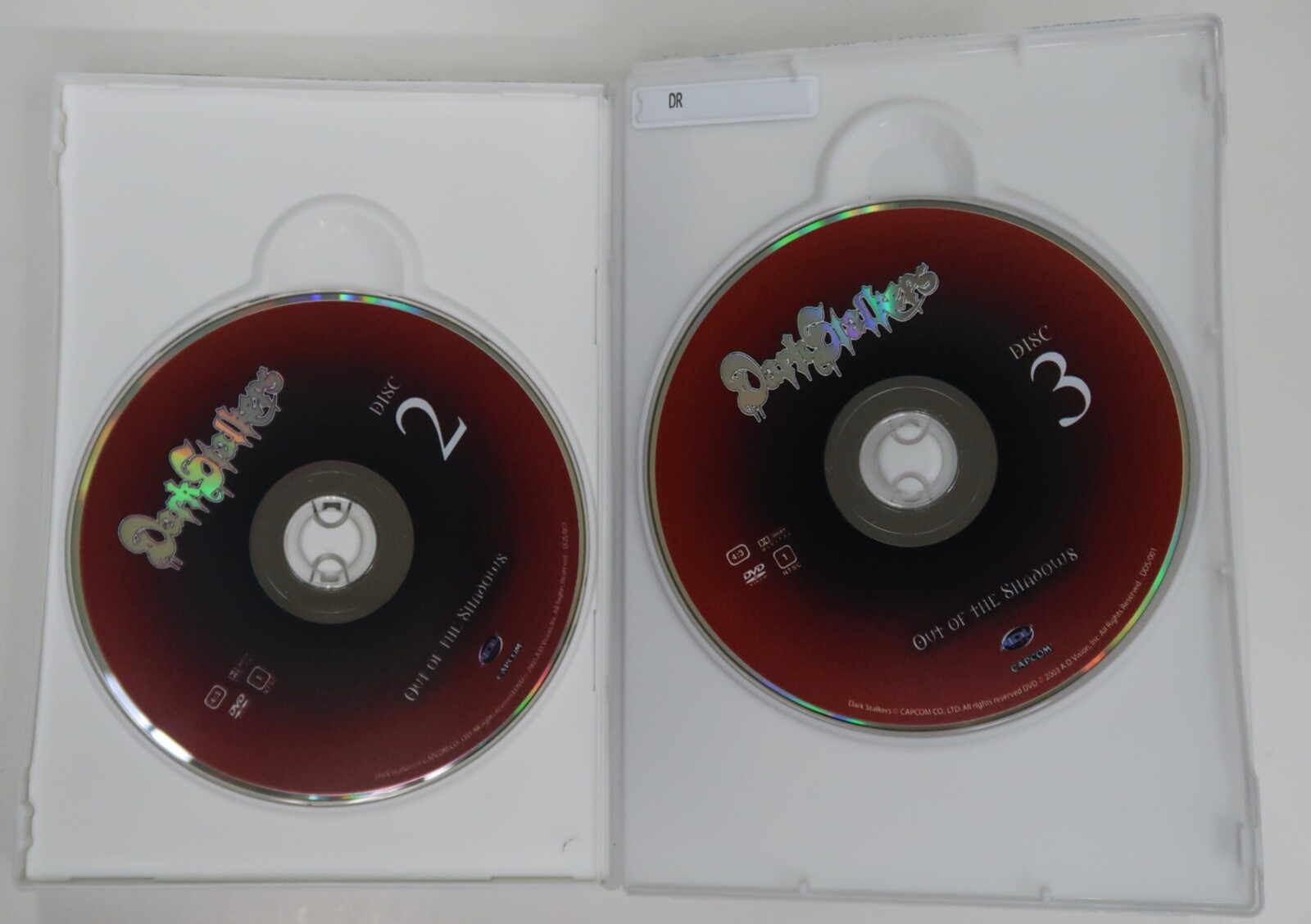 DarkStalkers: Out of the Shadows (DVD, 2003) 13 Episodes 3 Disc Anime ADV Films
