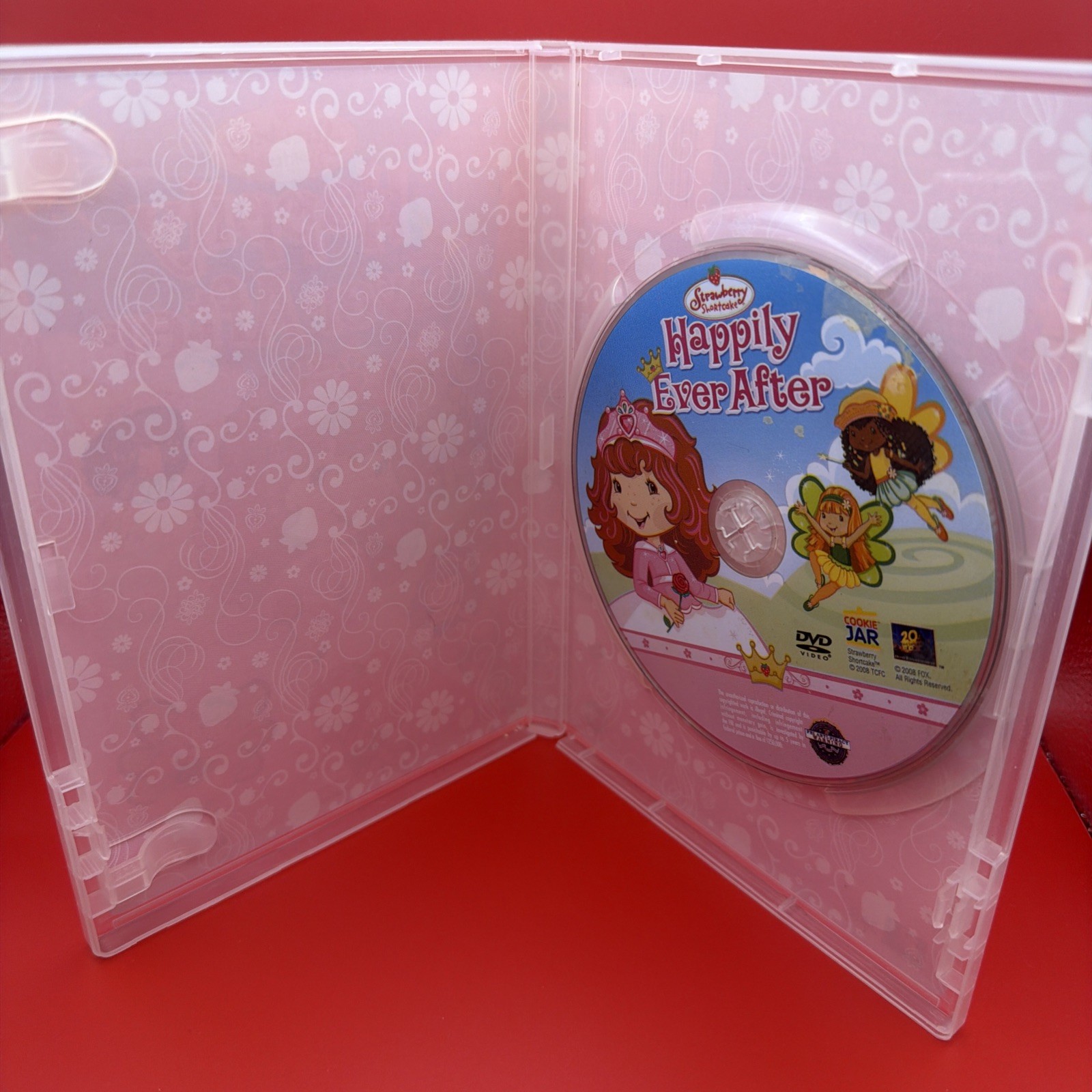 STRAWBERRY SHORTCAKE – LOT OF 4 DVDs – Happily ever after, 2 movies/rockaberry