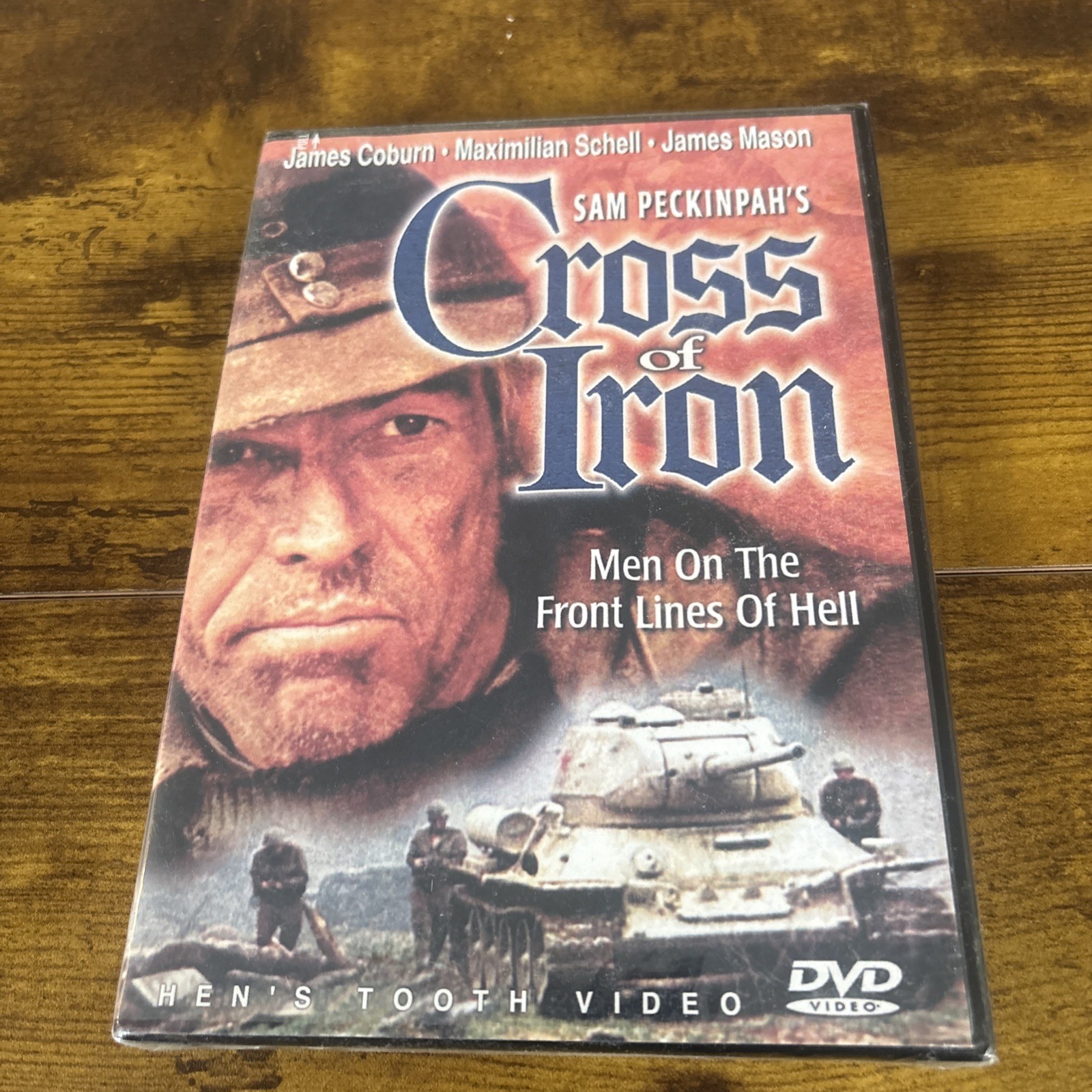 Cross of Iron (DVD, 1977) Sam Peckinpah James Coburn NEW SEALED