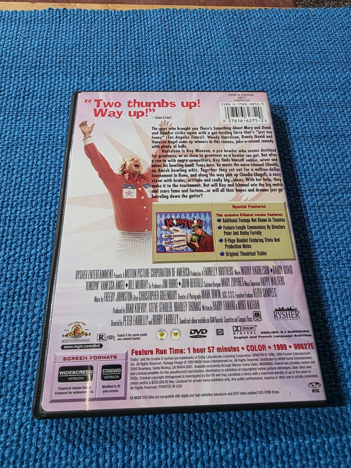 Kingpin (DVD, 1999, Contemporary Classics)
