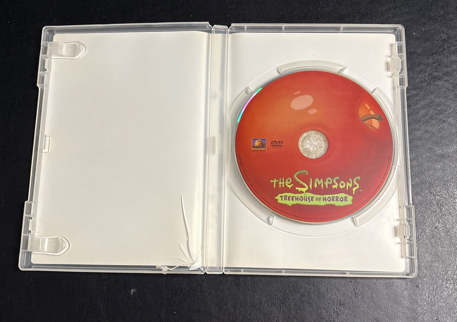 The Simpsons Treehouse of Horror (DVD, 2003) Box Has Crack