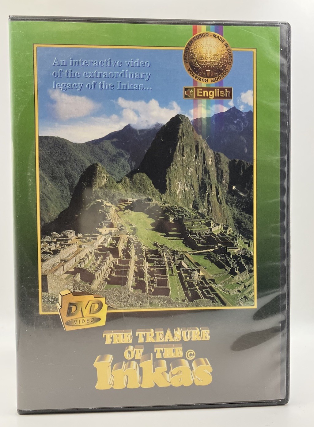 The Treasure of the Inkas DVD English Interactive Machu Picchu Cusco Peru