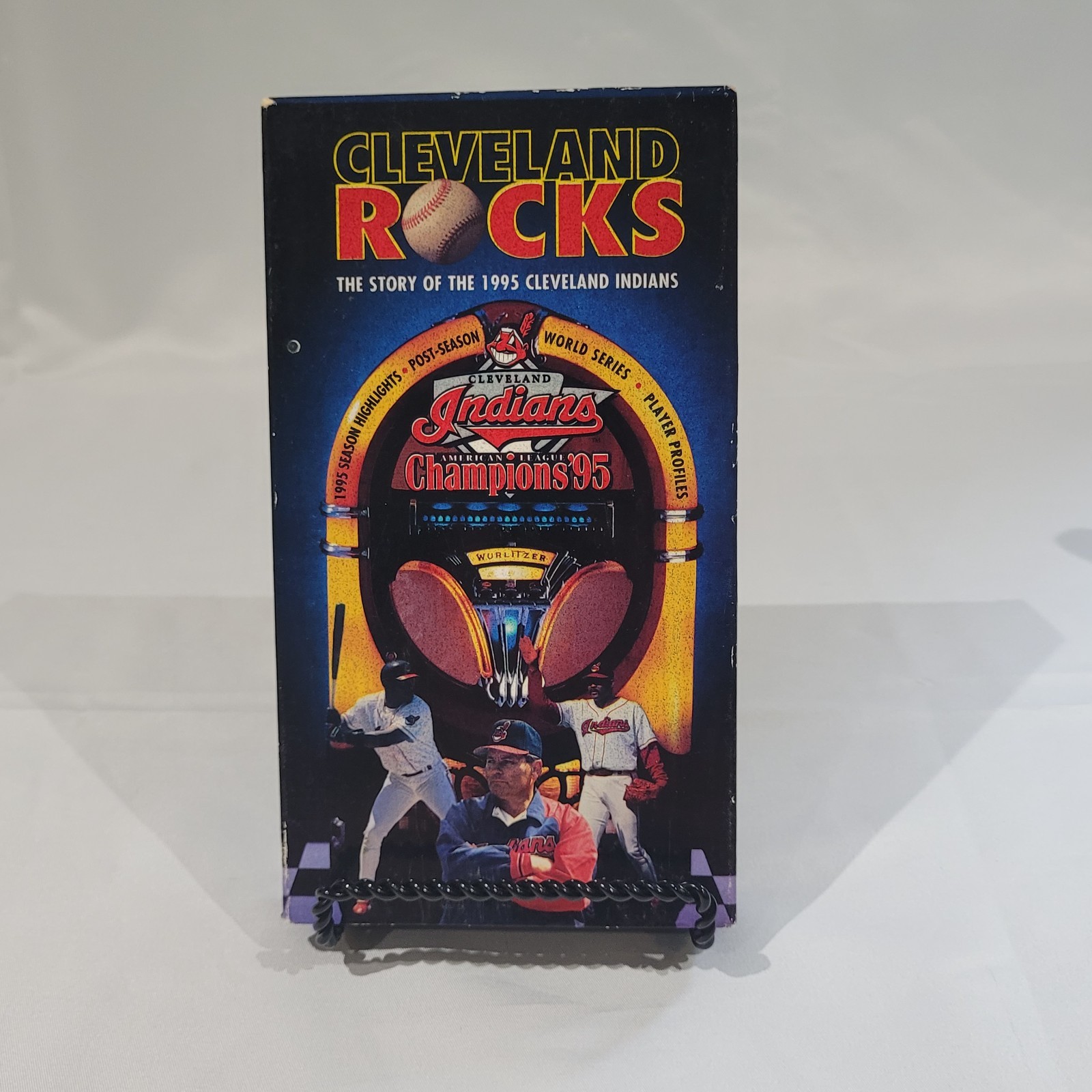 Cleveland Rocks 1995 Cleveland Indians VHS MLB Baseball Season Highlights Orion