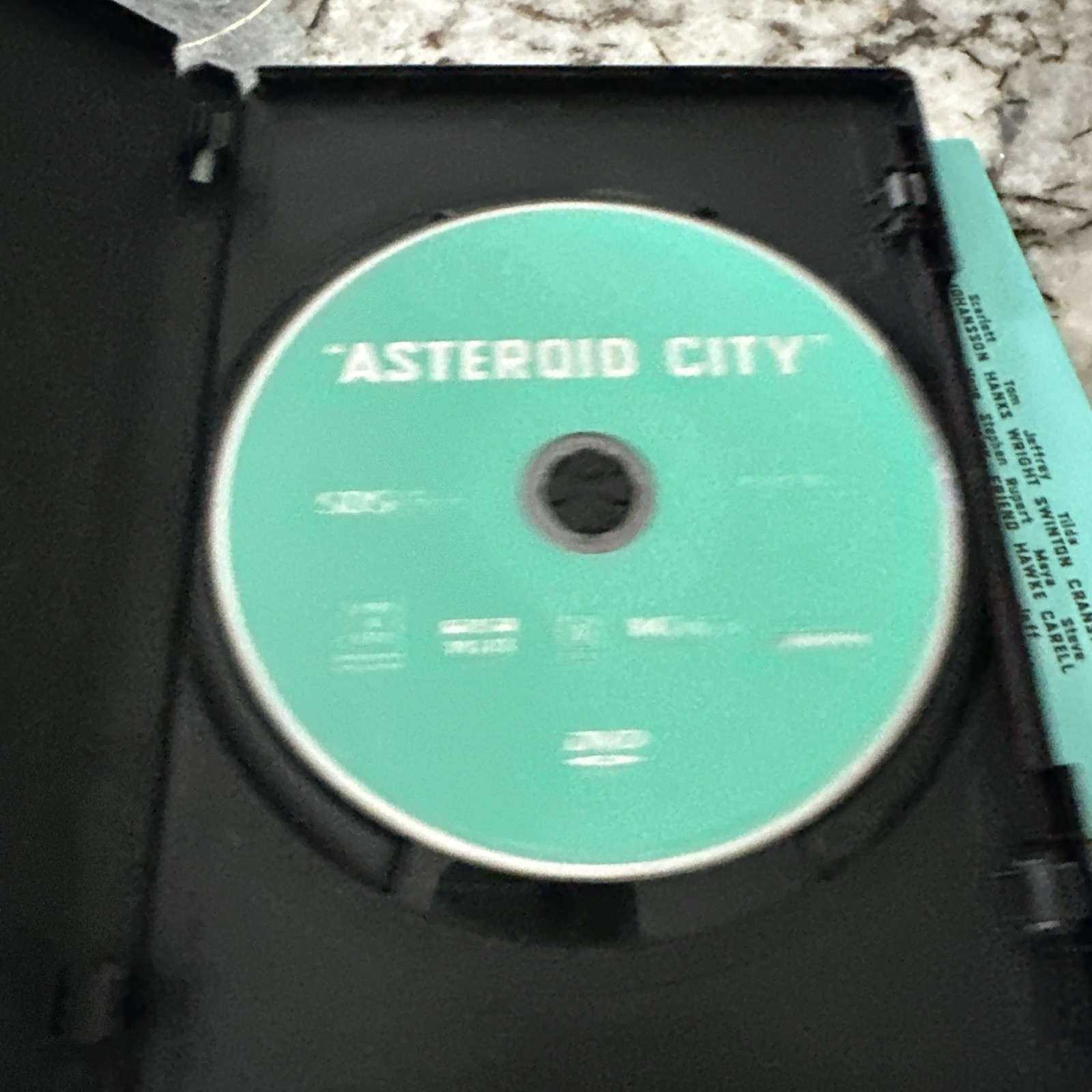 Asteroid City DVD 2023 Wes Anderson Jason Schwartzman Tom Hanks comedy SLIPCOVER