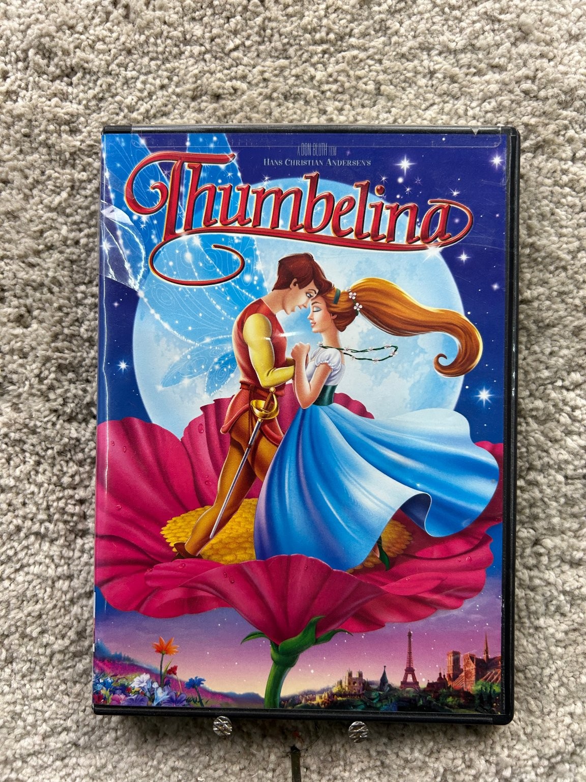 Thumbelina DVD 2004 Don Bluth Animated Musical Jodi Benson Gilbert Gottfried