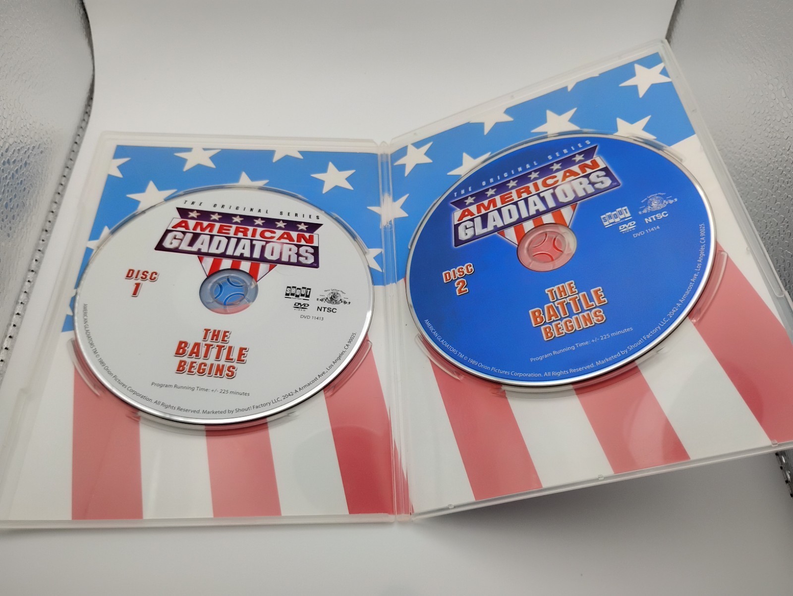 American Gladiators The Original Series – The Battle Begins (DVD) W/ Insert