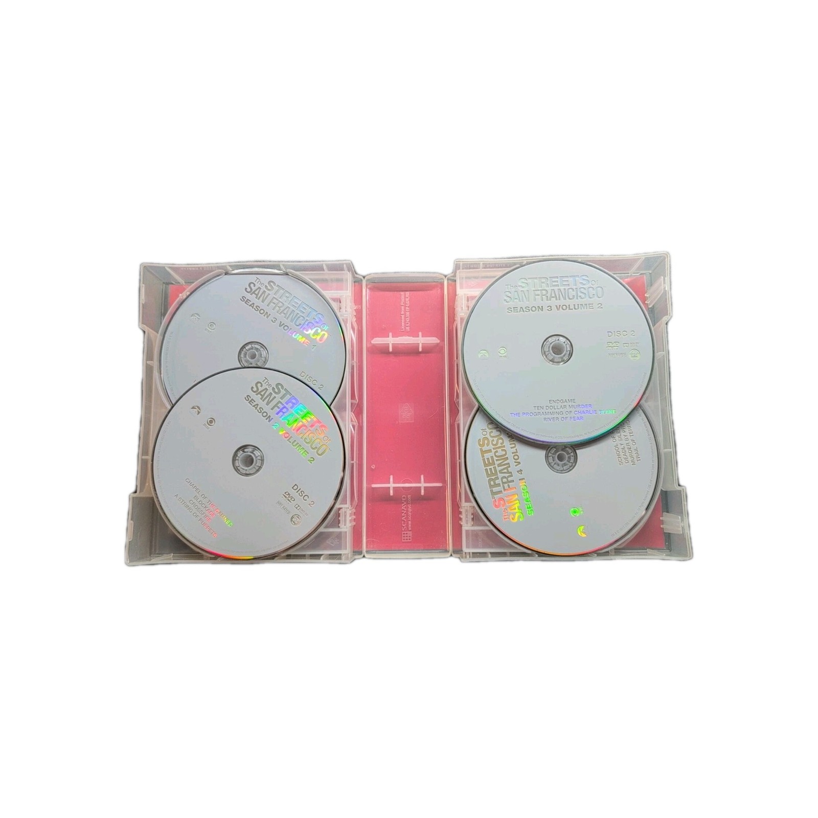 The Streets of San Francisco: The Complete Series (DVD). 120 Episodes, 32 Discs