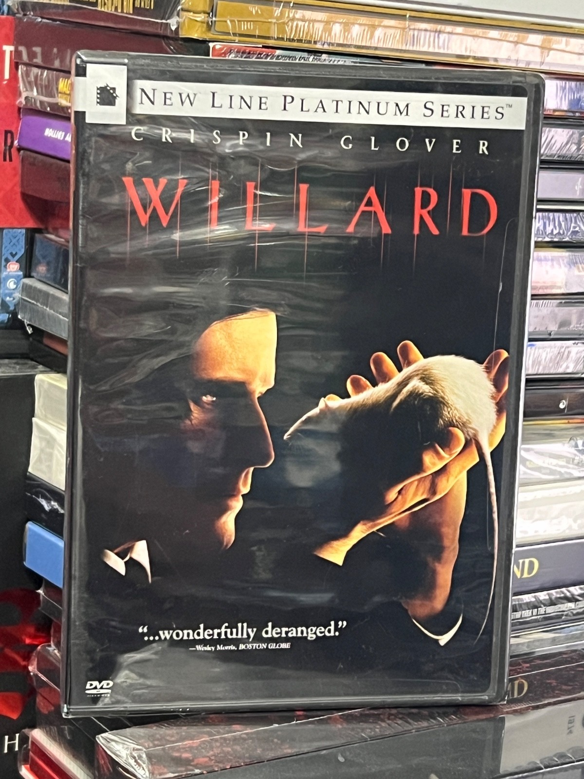 Willard (DVD) Platinum Series! Glen Morgan, Crispin Glover, R. Lee Ermel, NEW!