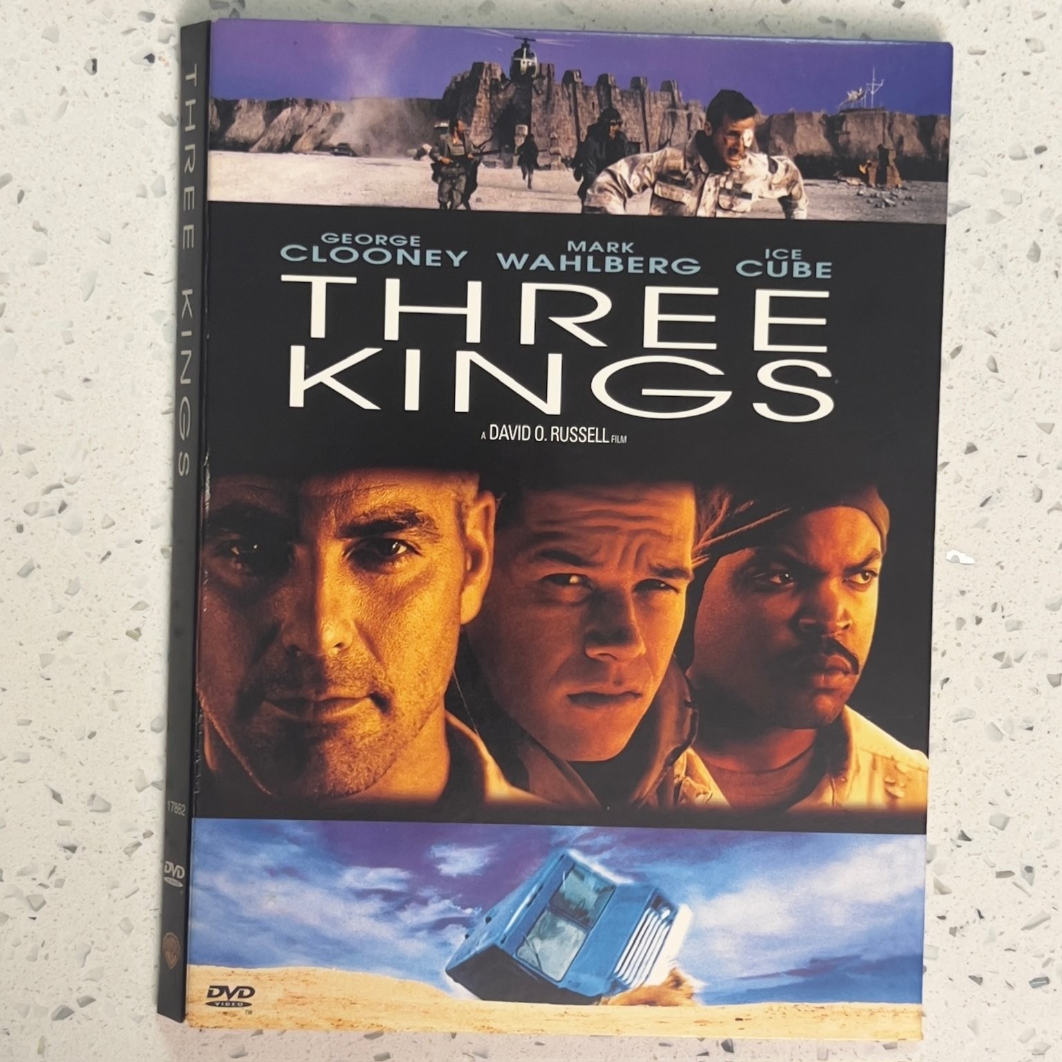 Three Kings DVD 1999 George Clooney Mark Wahlberg Ice Cube David O. Russell Film