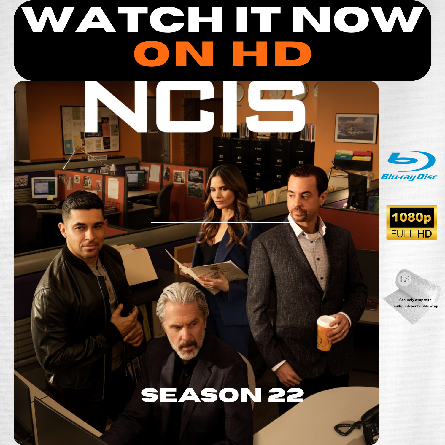 NCIS SEASON 22 Blu-ray Full Set | English