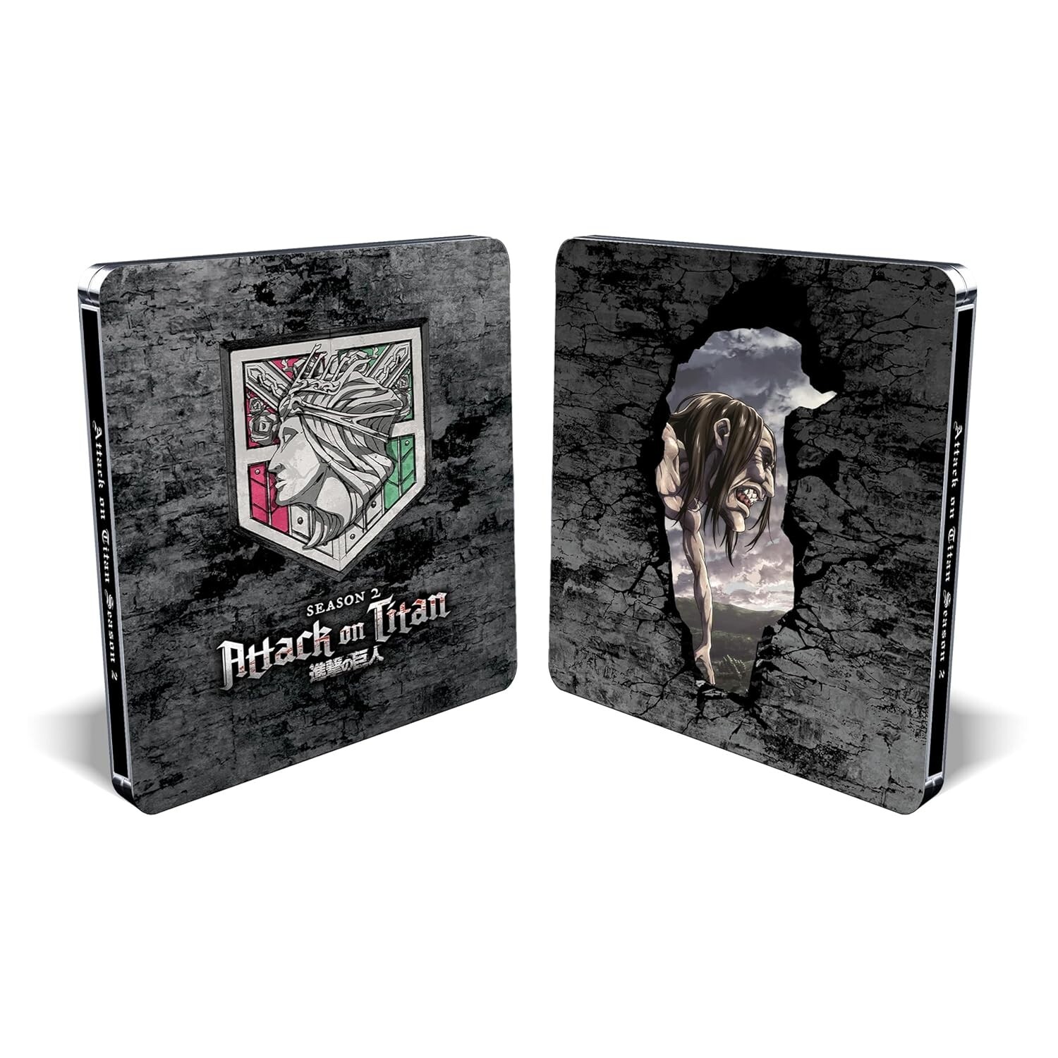 Attack on Titan: Season 2 Complete [Steelbook] [Blu-ray]