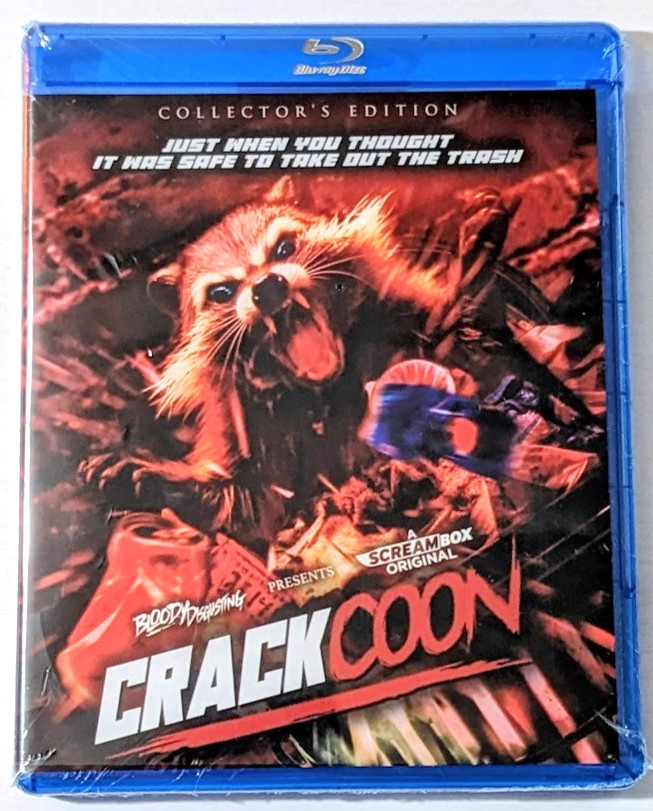 Crackcoon (Blu-ray, Cineverse Screambox) Brand New Sealed