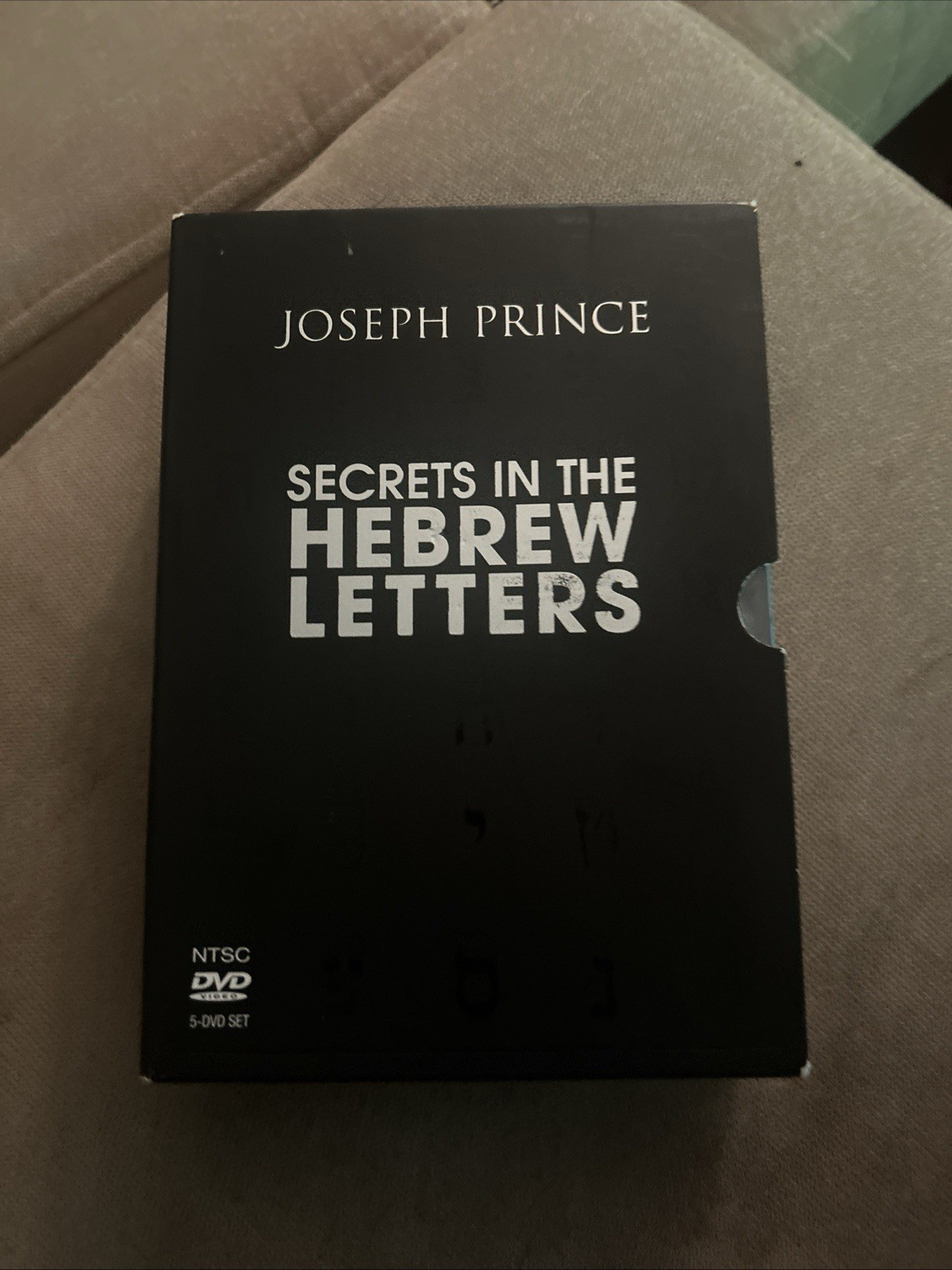 Joseph Prince Secrets in the Hebrew Letters 5-DVD Box Set Like New + CUSTOM ART!