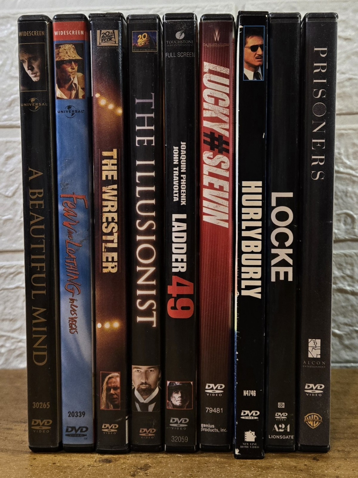 DVD Movie Lot of 9 Various Titles & Genres, All Really Good Condition, Preowned