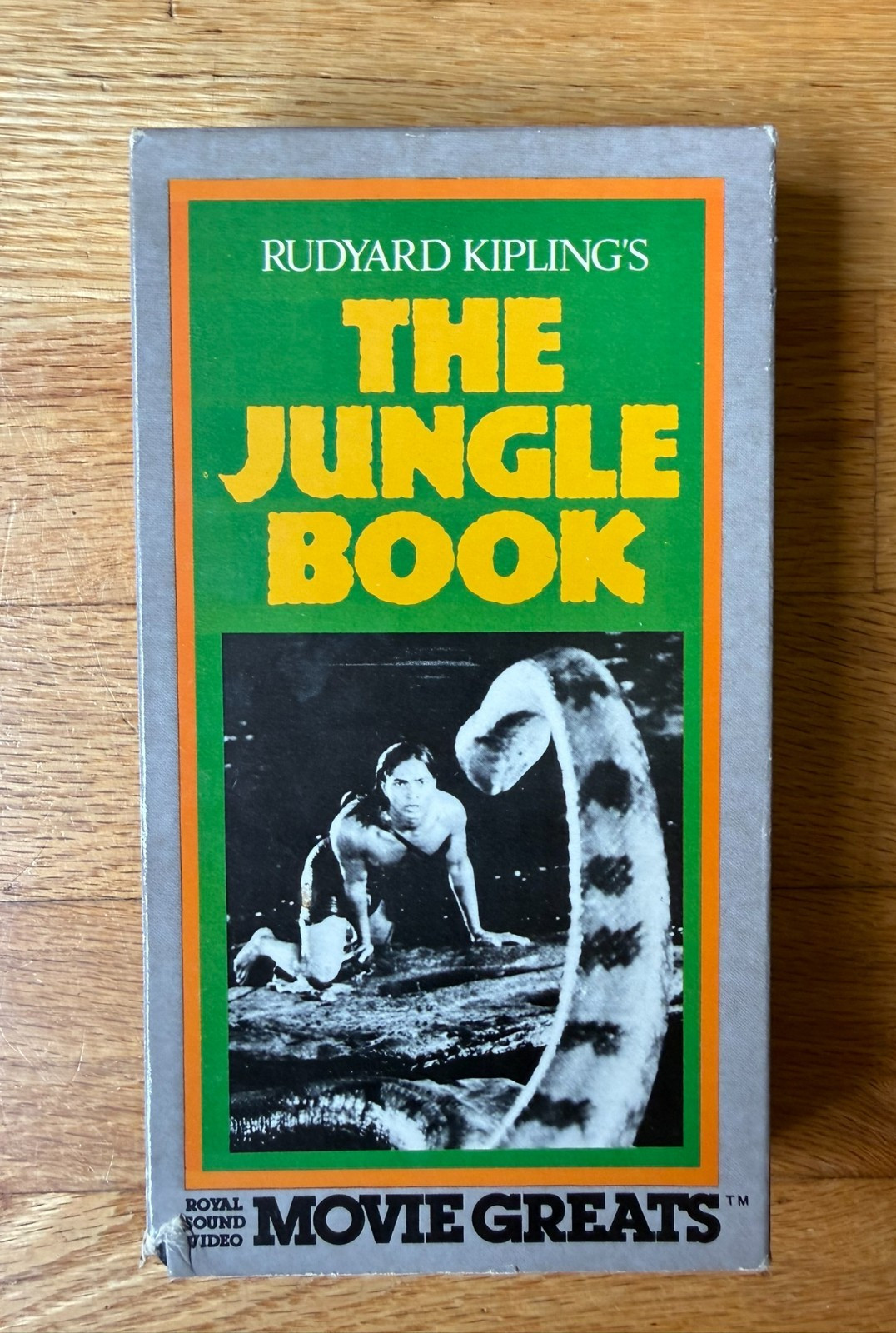 Vintage THE JUNGLE BOOK VHS – Kipling Korda SABU Royal Sound 1942 – Movie Greats